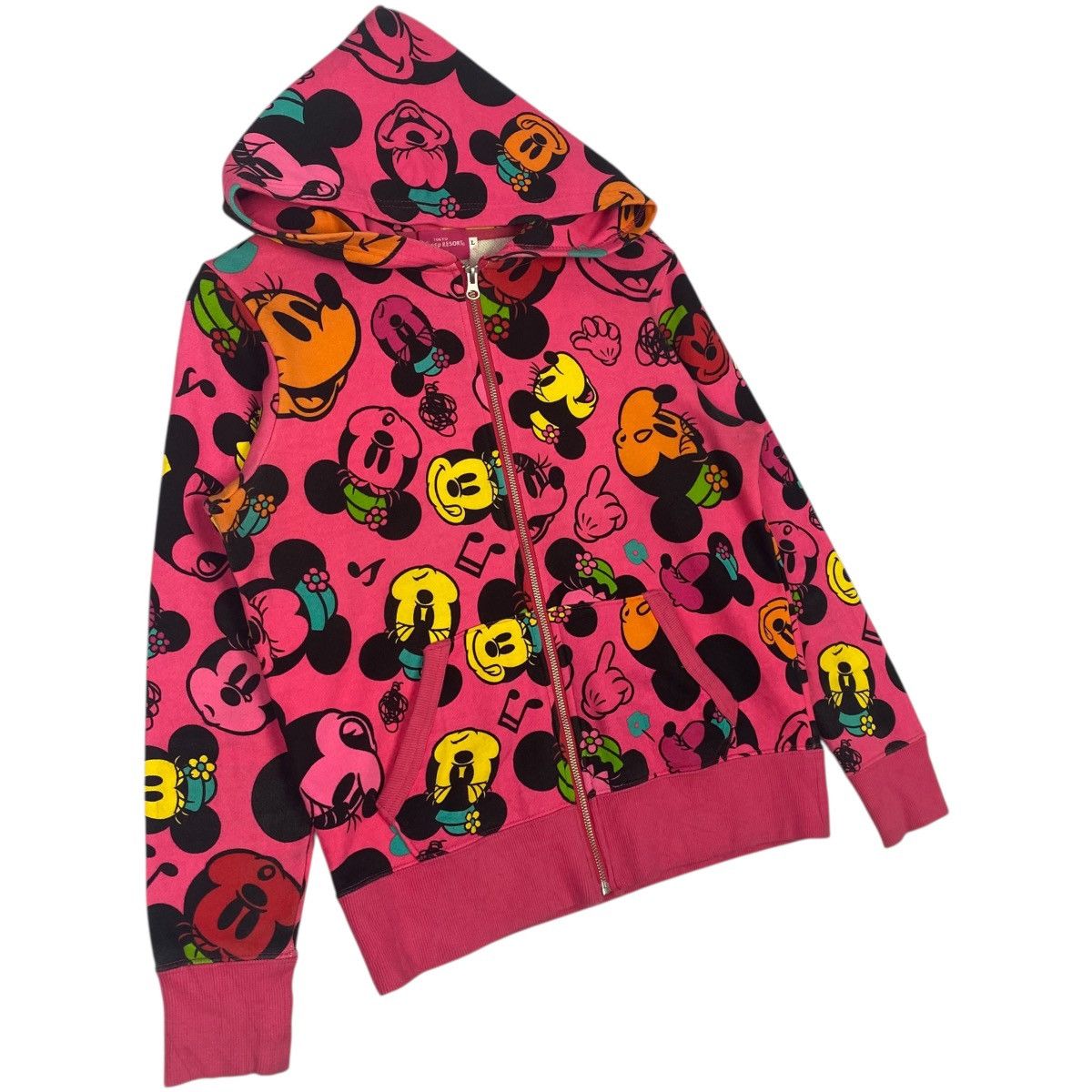 Other Vintage Disney Hoodie Sweater Pink Pullover Size L Size US L / EU 52-54 / 3 - 3 Thumbnail
