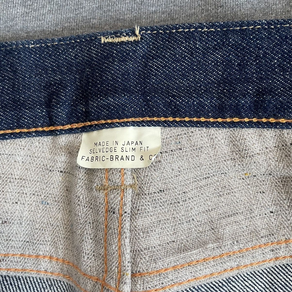 Fabric Brand & Co. Fabric Brand & Co Selvedge Slim Fit FB02-RAFA 33/29 Size US 33 - 13 Thumbnail