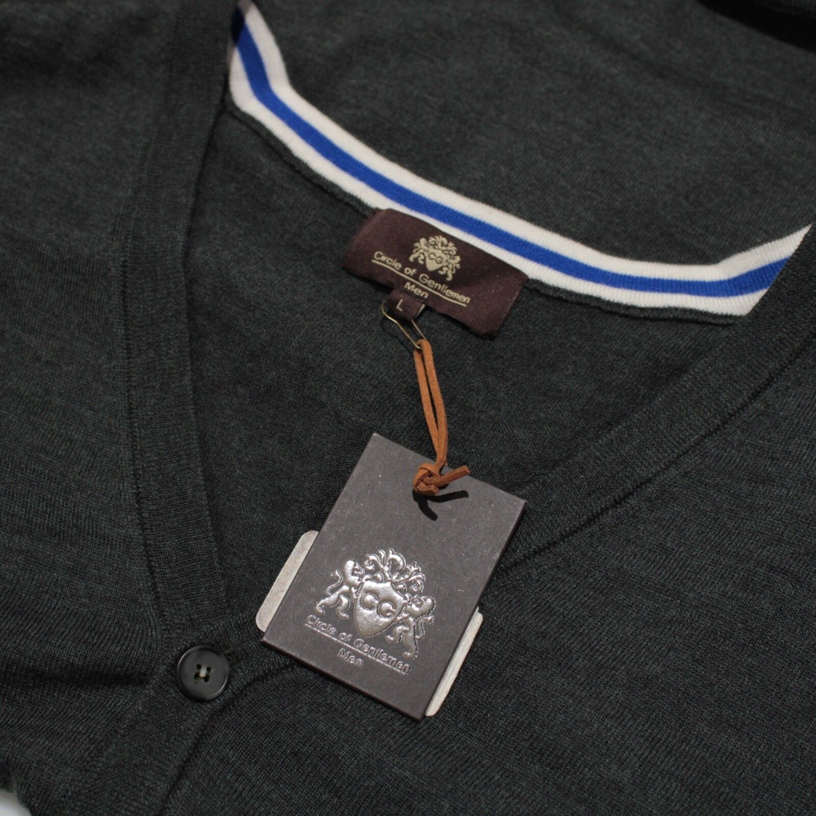 Other Circle of Gentlemen Sweater Size US L in Green Size US L / EU 52-54 / 3 - 1 Thumbnail