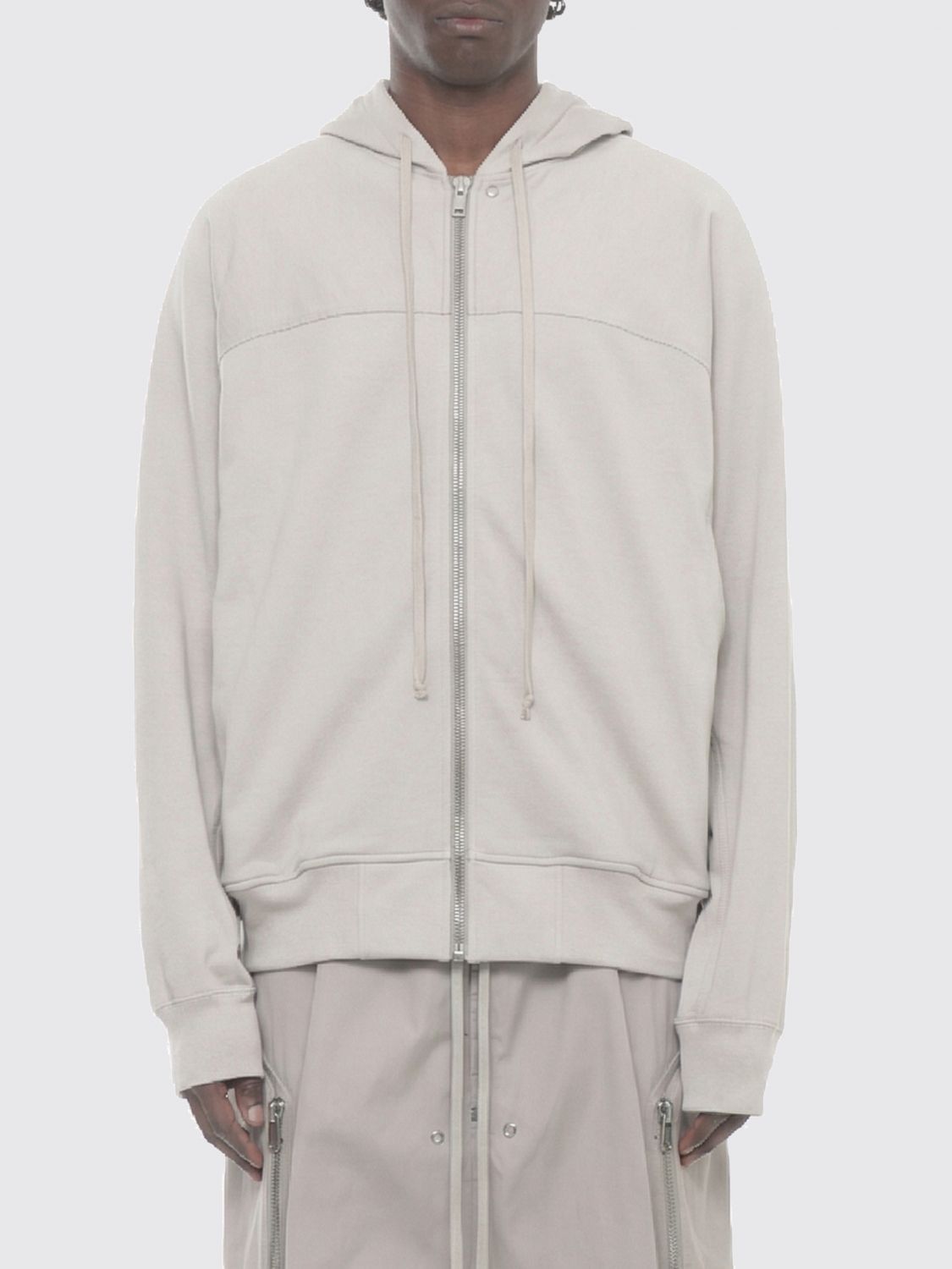 Rick Owens Rick Owens Sweatshirt Men Beige Size US L / EU 52-54 / 3 - 1 Thumbnail