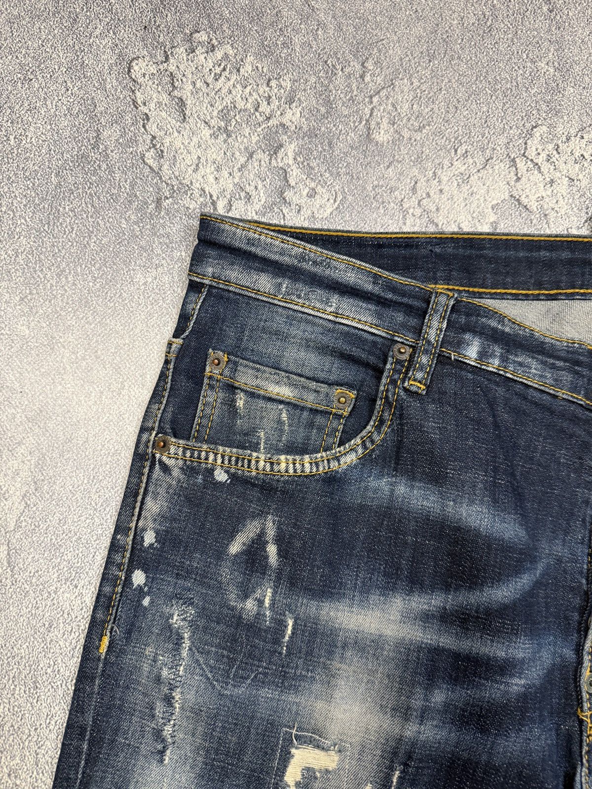 Dsquared2 Dsquared2 Denim Jeans Patchwork Crazy LGB Style Size US 36 / EU 52 - 7 Thumbnail