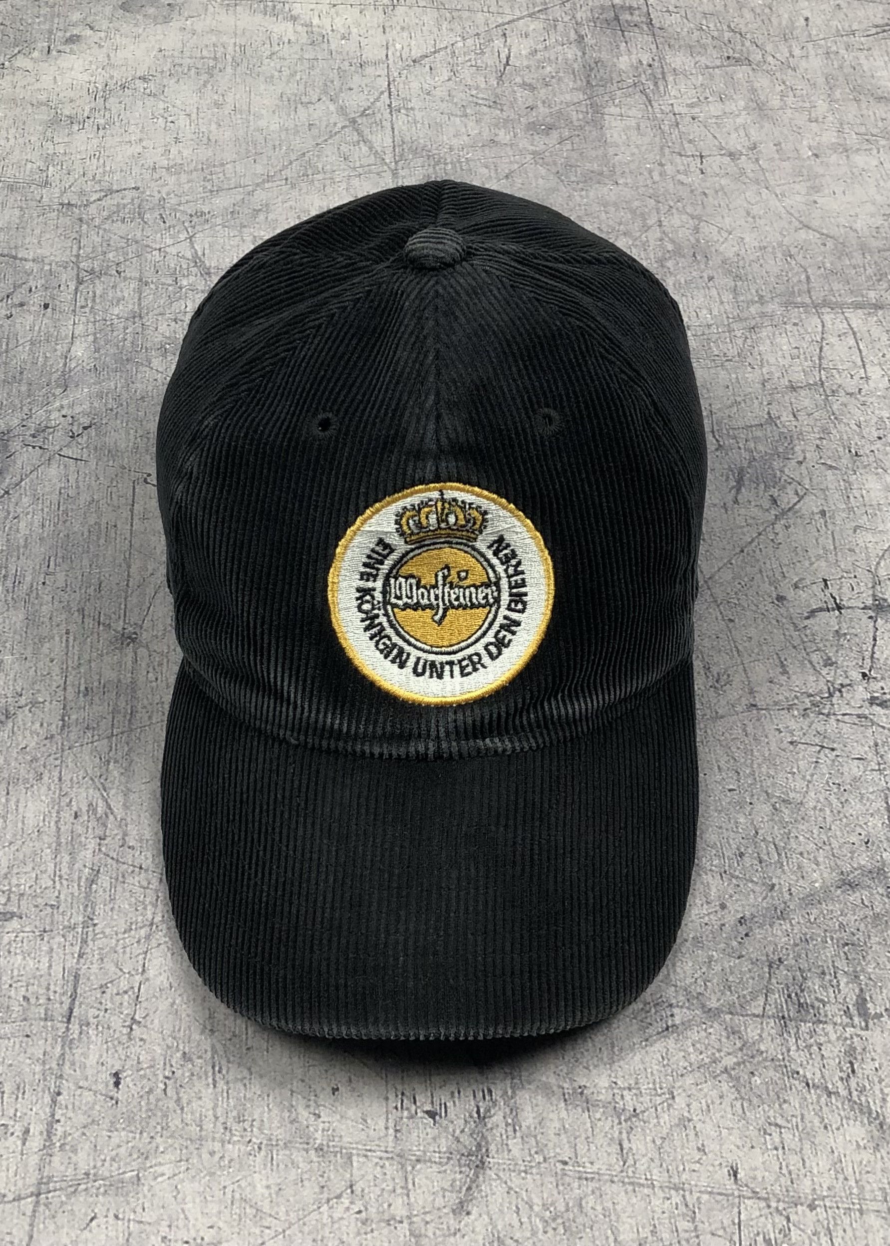 Vintage Vintage Warsteiner Corduroy Cap 90s Size ONE SIZE - 1 Thumbnail