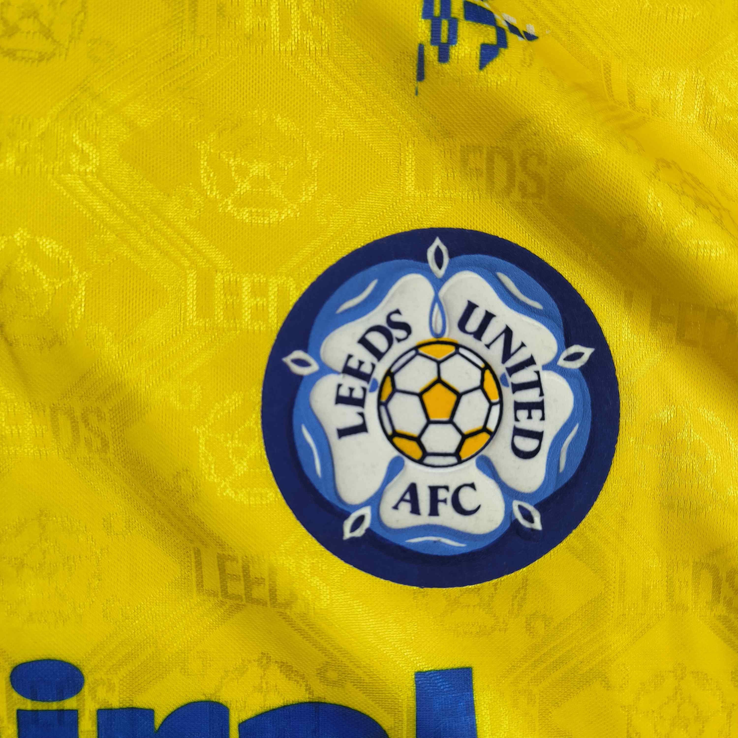 Other Leeds United 1992-93 Admiral third football jersey size L Size US L / EU 52-54 / 3 - 4 Thumbnail