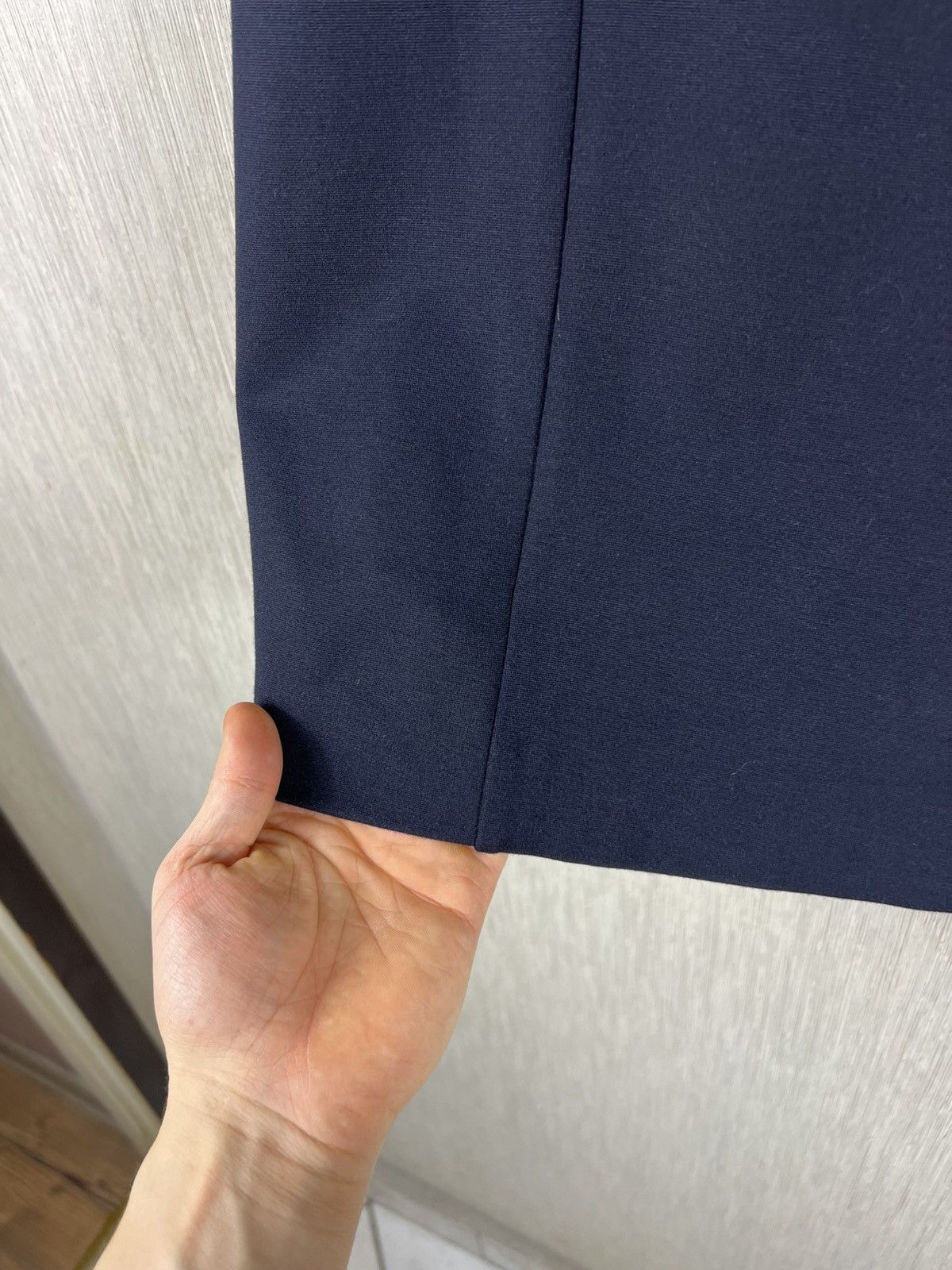 Jil Sander Jil Sander pencil navy skirt geometric avant garde casual Size 30" / US 8 / IT 44 - 7 Thumbnail