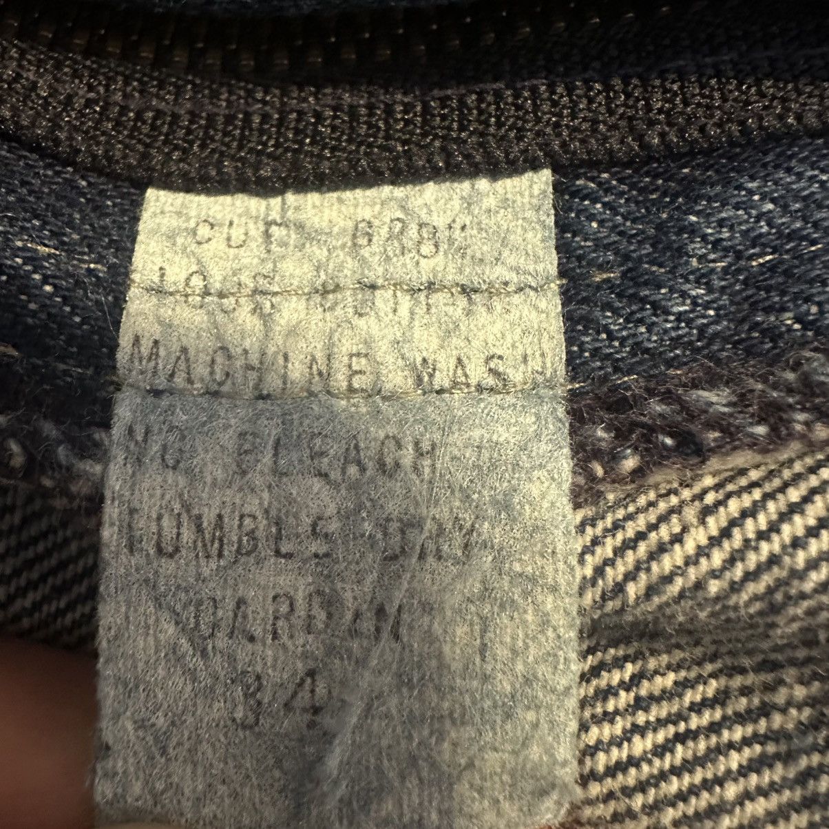 Designer × Pierre Cardin × Vintage VTG 80s Pierre Cardin Denim Blue Jean Talon Zipper Loose Leg Size US 32 / EU 48 - 7 Thumbnail