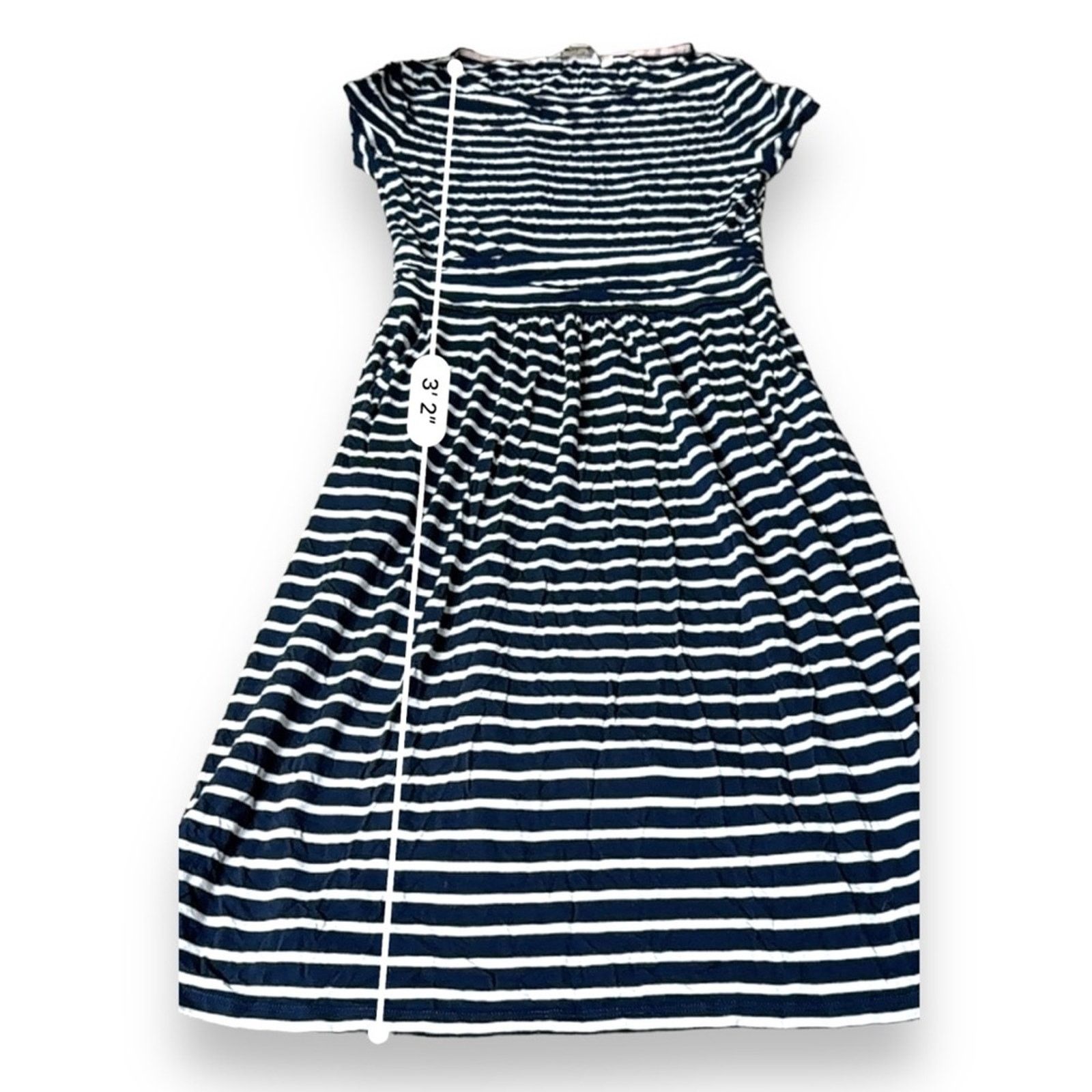 boden blue stripe dress Amelie Jersey Navy & White Striped Sz 4 stripy print and the Silver Nude Dolce & Gabbana reinforced Days:6 Days