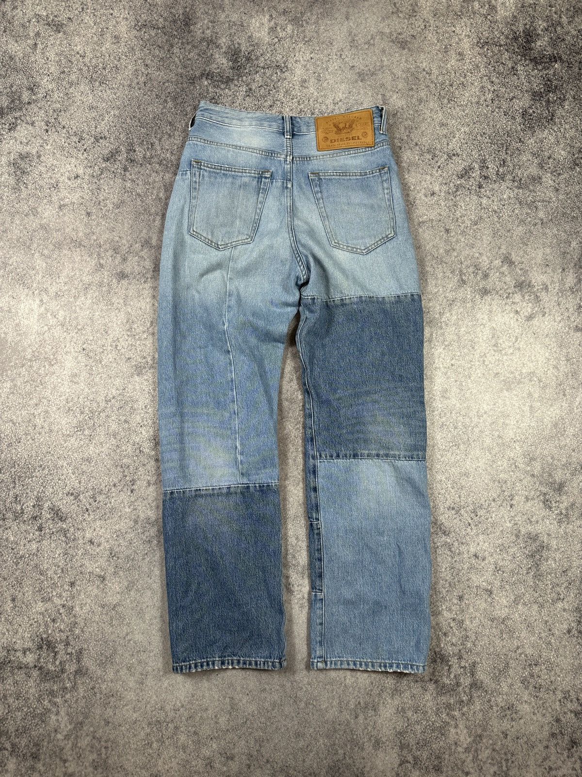 Diesel Y2K Casual Jeans Diesel D-Reggy Pants Avant Garde Opium Rare Size 25" / US 0 / IT 36 - 8 Thumbnail