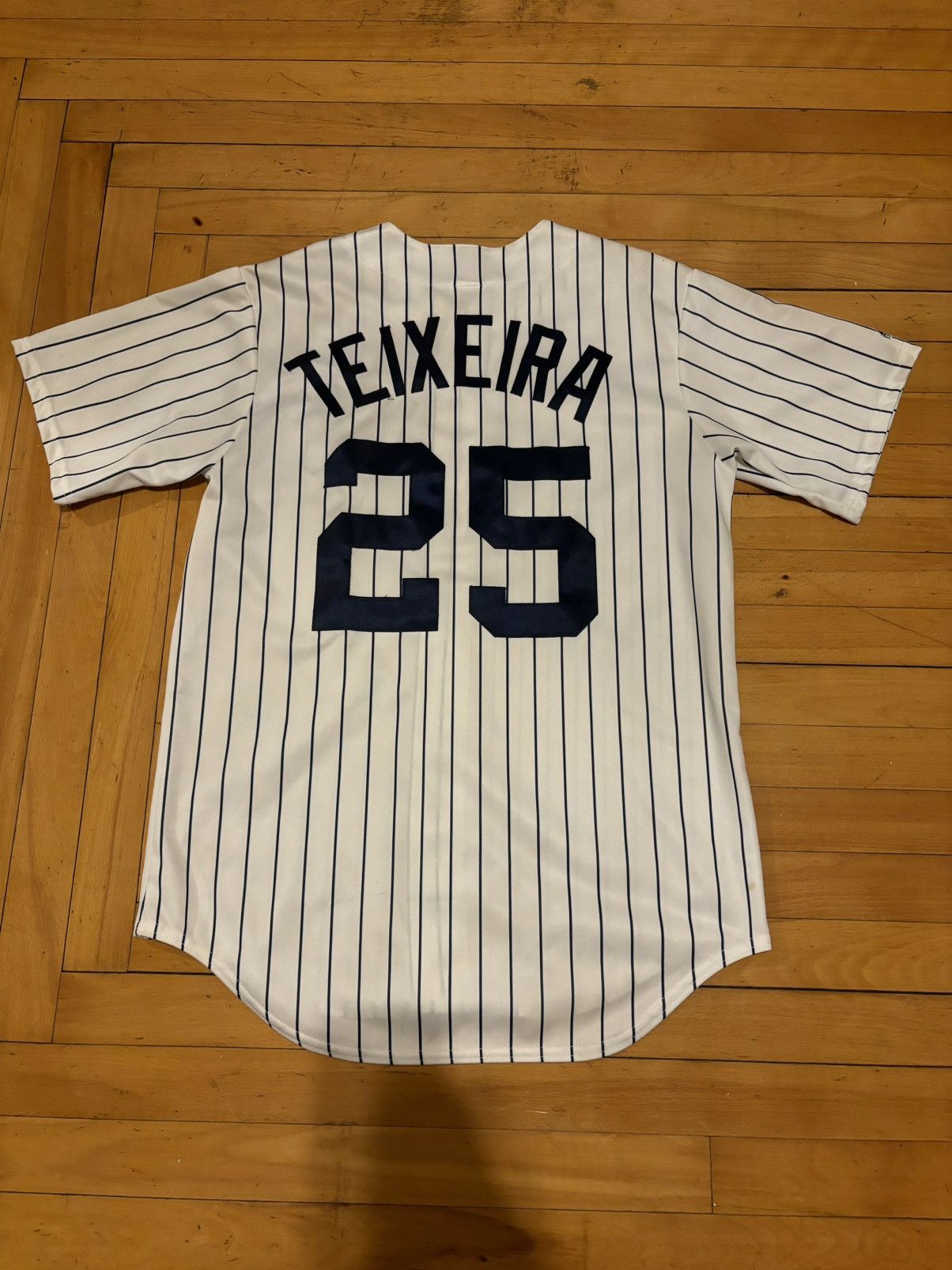 Majestic × New York Yankees × Vintage Majestic World Series New York Yankees Mark Teixeira Jersey Size US M / EU 48-50 / 2 - 5 Thumbnail