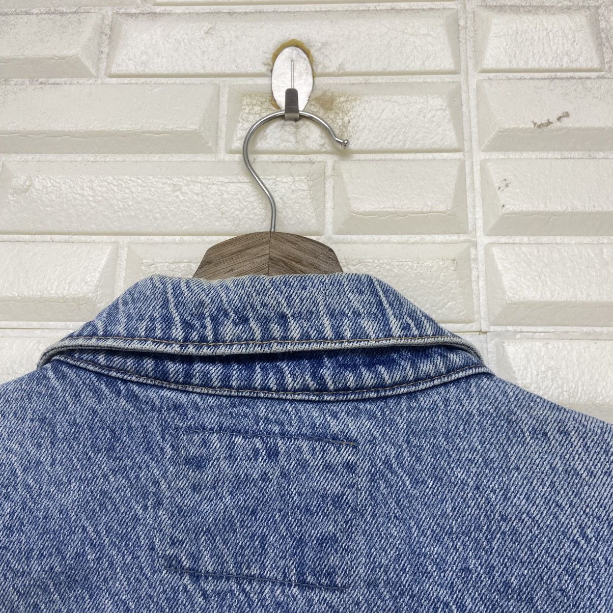 Big John Vintage Big John Spirit Stone Wash Denim Trucker Jacket Size US S / EU 44-46 / 1 - 20 Thumbnail