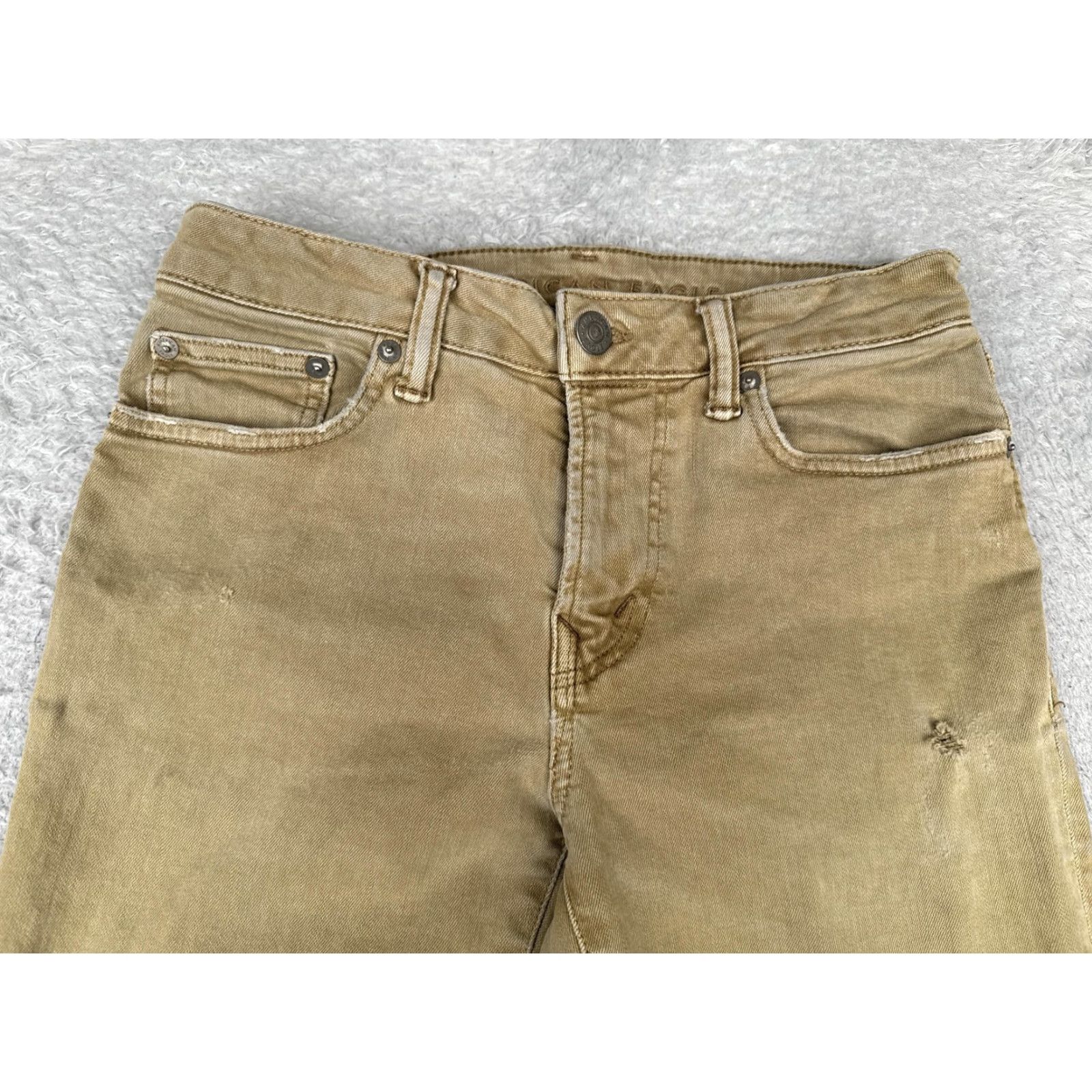 American Eagle Outfitters American Eagle Outfitters Jeans Mens 28x28 Beige Jegging Skinny Next Level Flex Size US 28 / EU 44 - 4 Thumbnail