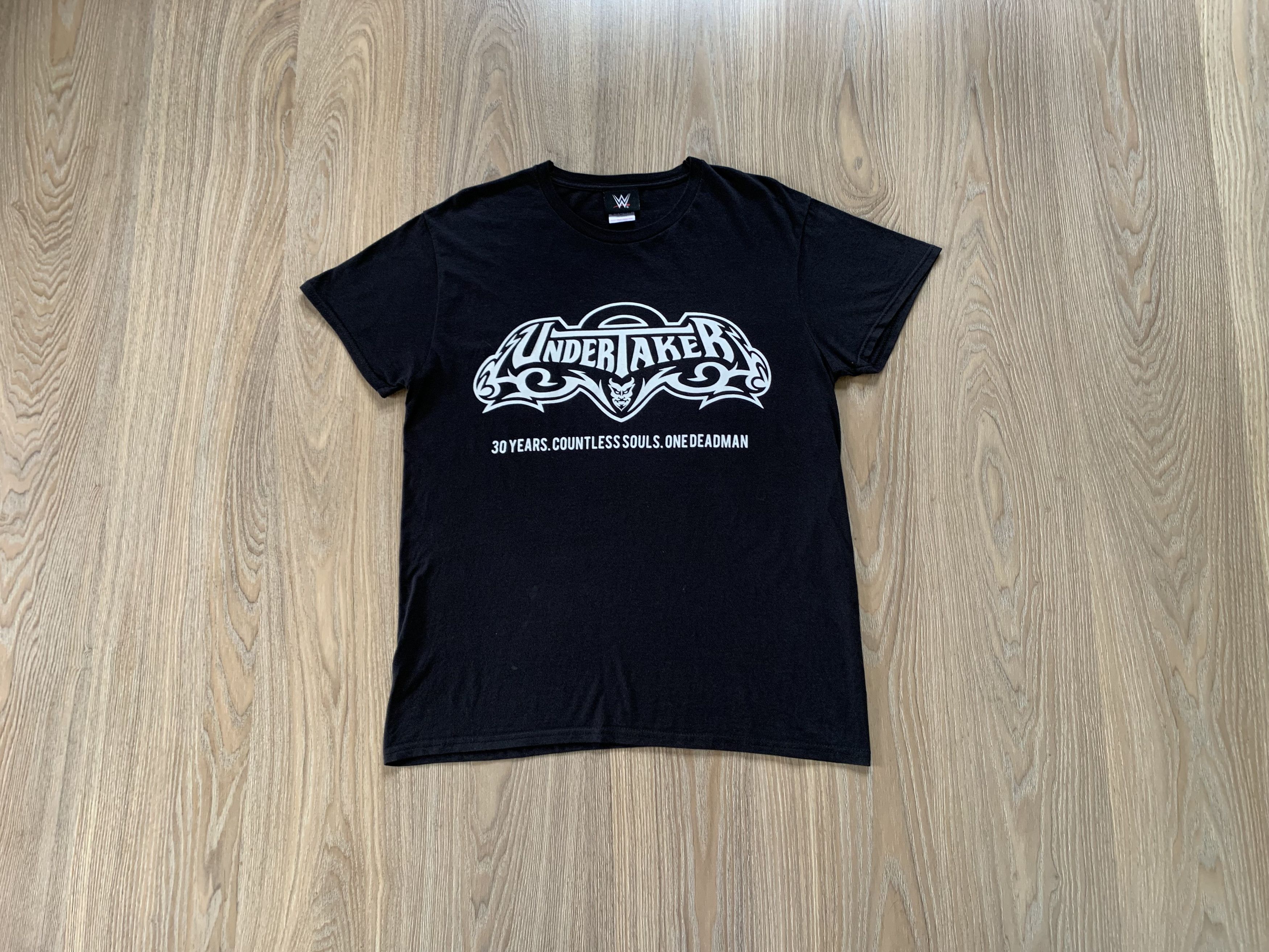 Vintage × WWE × WWF WWF 2020 Undertaker 30 Years T-Shirt Size US L / EU 52-54 / 3 - 1 Thumbnail