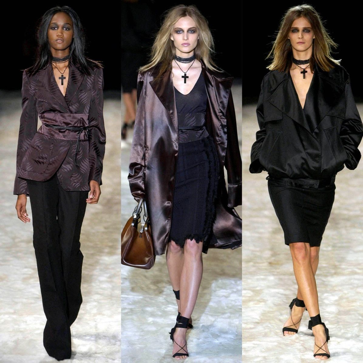 Gucci GUCCI by Tom Ford Fall 2002 Runway Cross | Necklace | Choker Size ONE SIZE - 17 Thumbnail