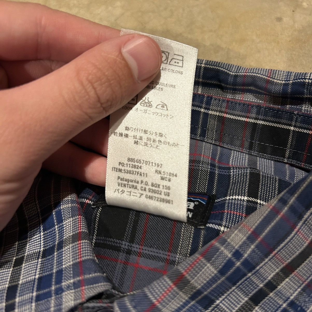 Patagonia Vintage Patagonia Organic Cotton Button Up Flannel Shirt Size US L / EU 52-54 / 3 - 6 Thumbnail
