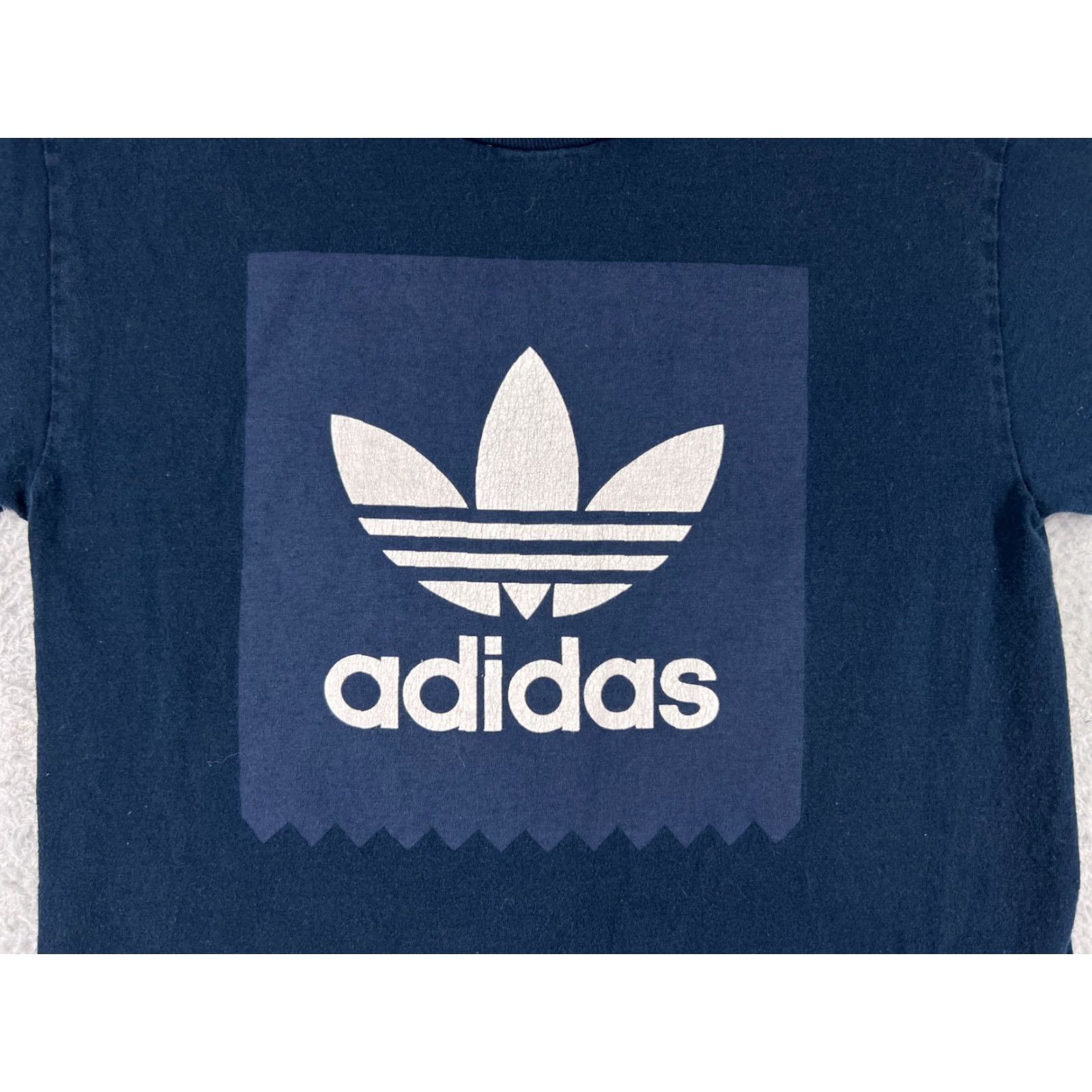 Adidas Adidas Shirt Mens Small Blue White Graphic Print Trefoil Logo Short Sleeve Crewneck T-Shirt - Regular Fit, 100% Cotton Size US S / EU 44-46 / 1 - 3 Thumbnail