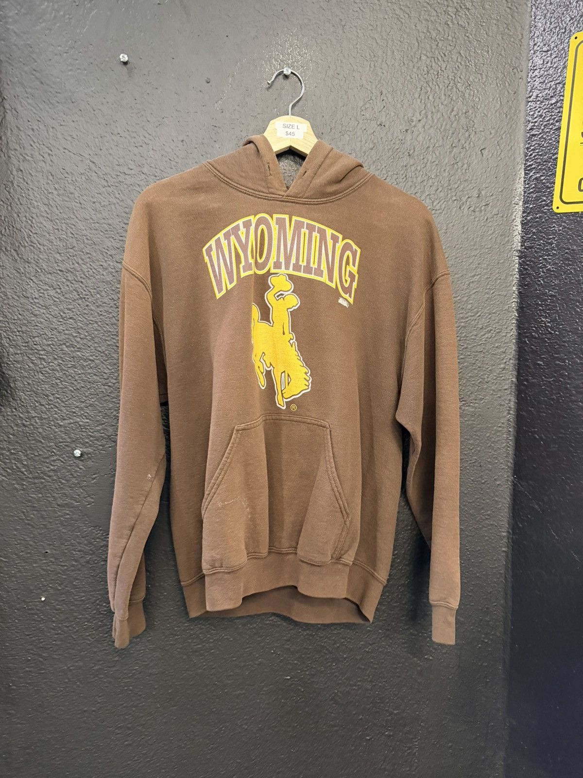 Vintage Vintage Wyoming Hoodie Size US L / EU 52-54 / 3 - 1 Thumbnail