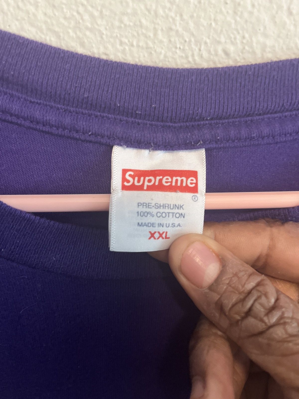 Supreme Supreme Pound For Pound Tee Size US XL / EU 56 / 4 - 2 Thumbnail