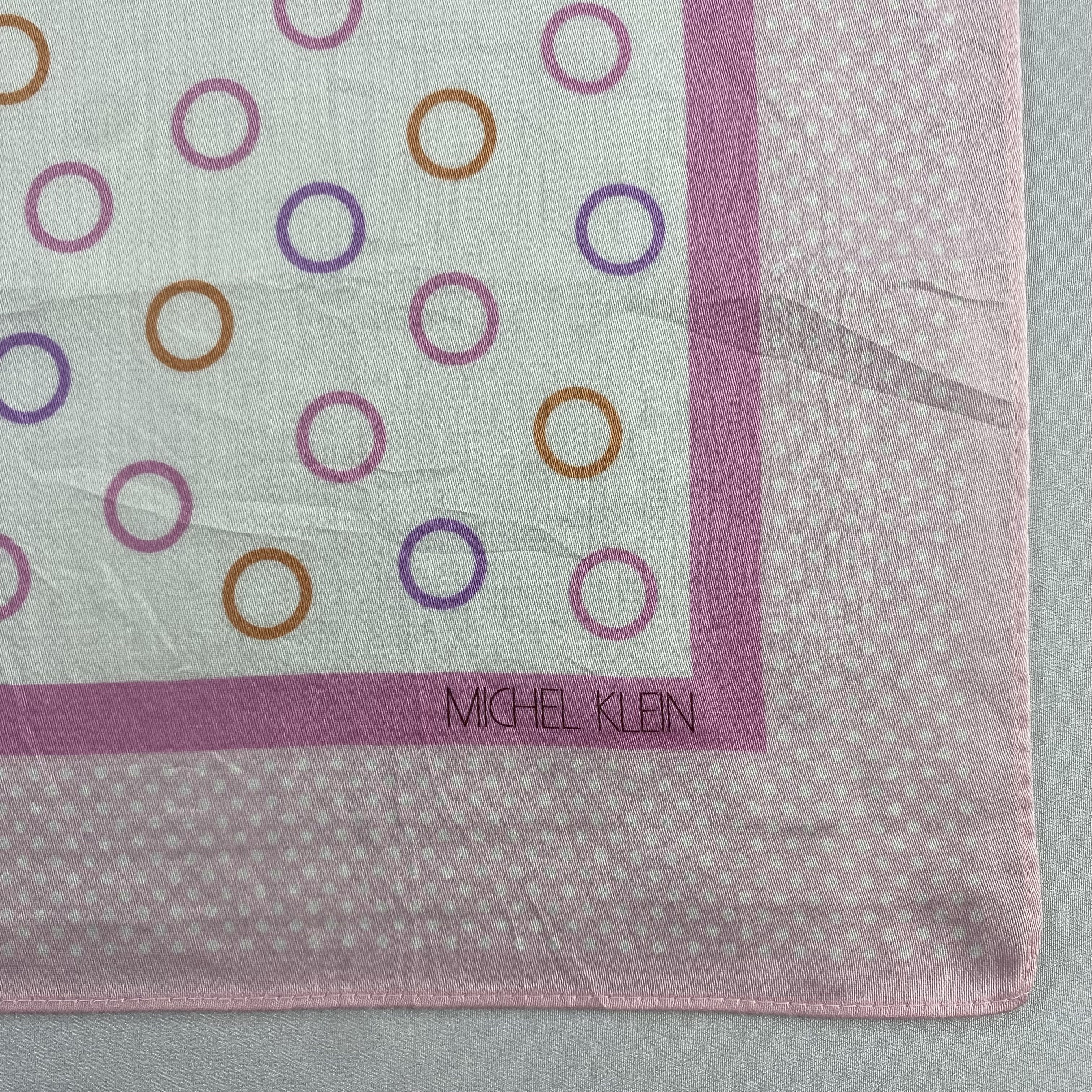 Michel Klein × Vintage Michel Klein Neckerchief / Bandana / Handkerchief-P720 Size ONE SIZE - 3 Thumbnail