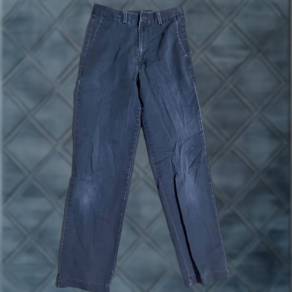 Dockers Dockers Pants Women 4M Solid Navy Blue Cotton Distressed Womens Size 27" / US 4 / IT 40 - 1 Thumbnail