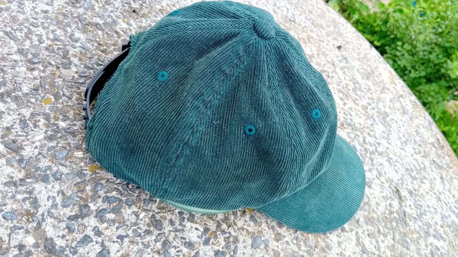 Other Reell Single Script Courduroy Hat Dark Green Ribcord cap Size ONE SIZE - 8 Thumbnail