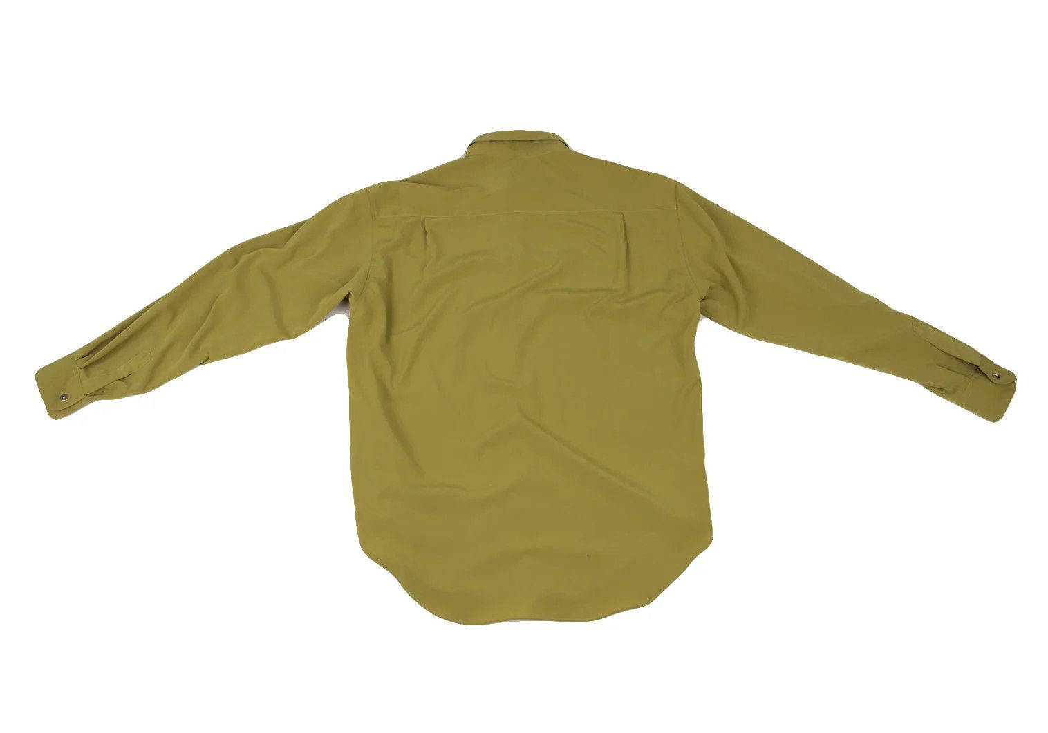 Jean Paul Gaultier Junior Gaultier Decorative Button Polo Shirt Mustard Brown Size US M / EU 48-50 / 2 - 16 Thumbnail