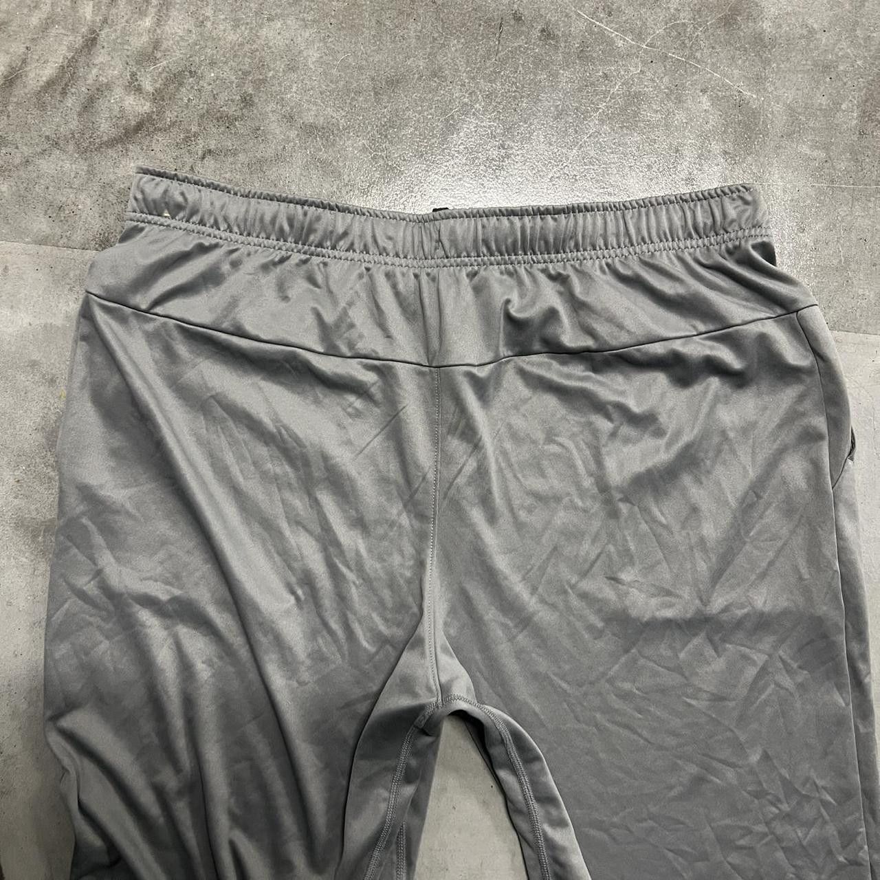 Nike × Vintage Vintage Y2K Nike Grey Trackpants with leg zippers! Size US 38 / EU 54 - 5 Thumbnail