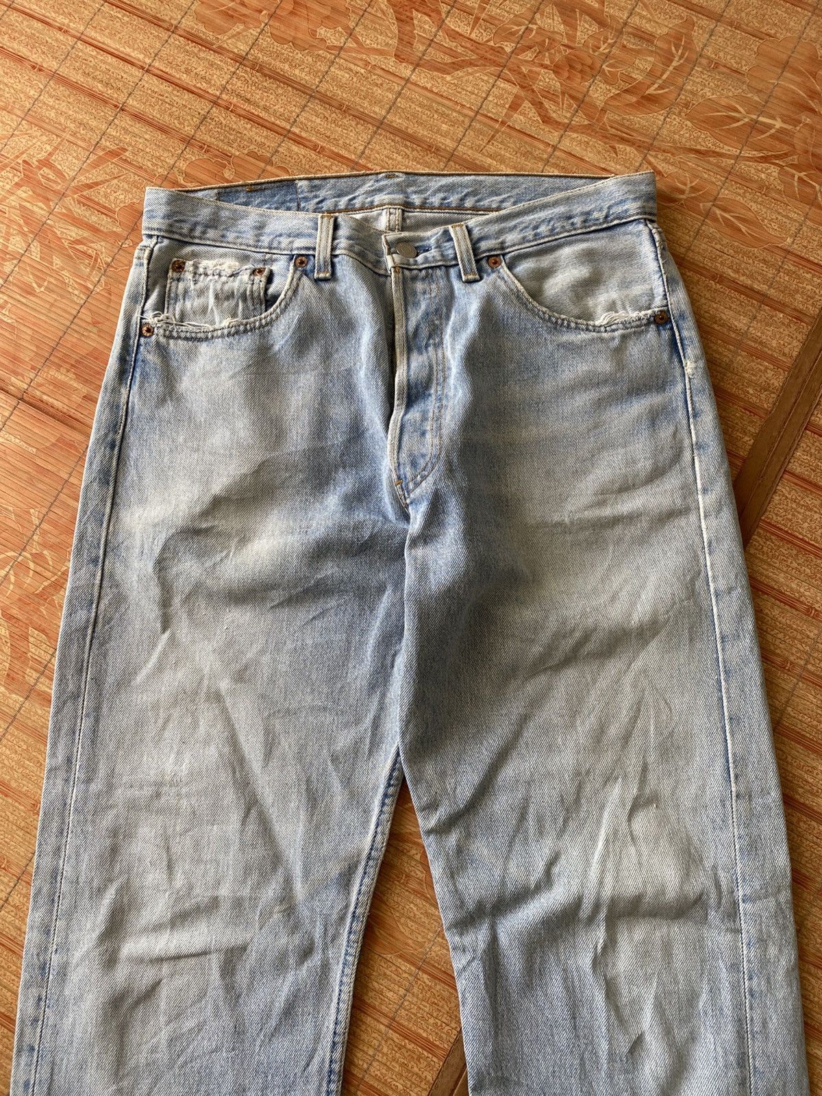 Levi's Vintage Levis 90s Straigh Denim Size US 33 - 4 Thumbnail