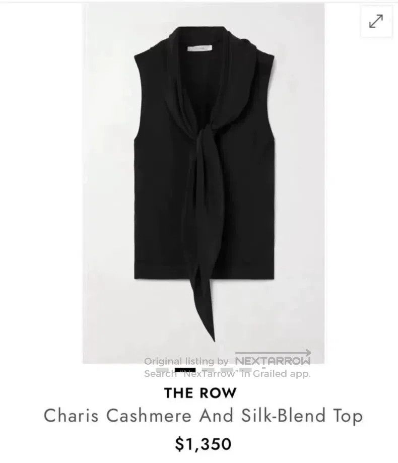 The Row The Row Sleeveless lace-up top Size S / US 4 / IT 40 - 4 Thumbnail