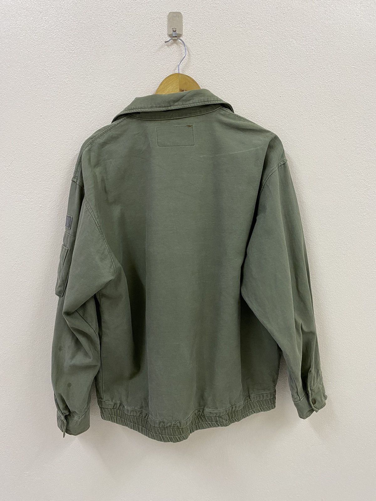 Vintage Vtg Army Military Jacket Size US L / EU 52-54 / 3 - 3 Thumbnail
