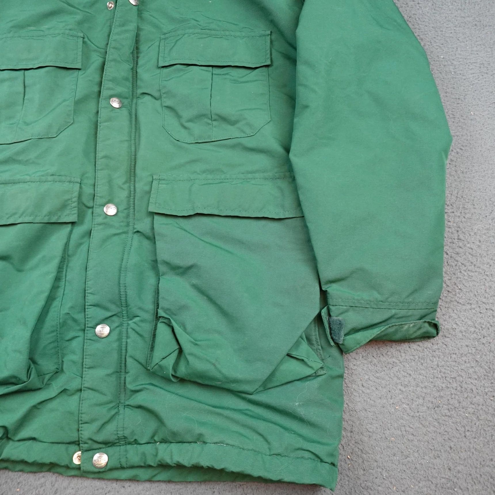 Vintage VINTAGE L.L. Bean Baxter State Parka Coat Mens M Green Wool Lined USA 80s Parka Wool Lined Hooded Zipper Pockets Size US M / EU 48-50 / 2 - 2 Thumbnail