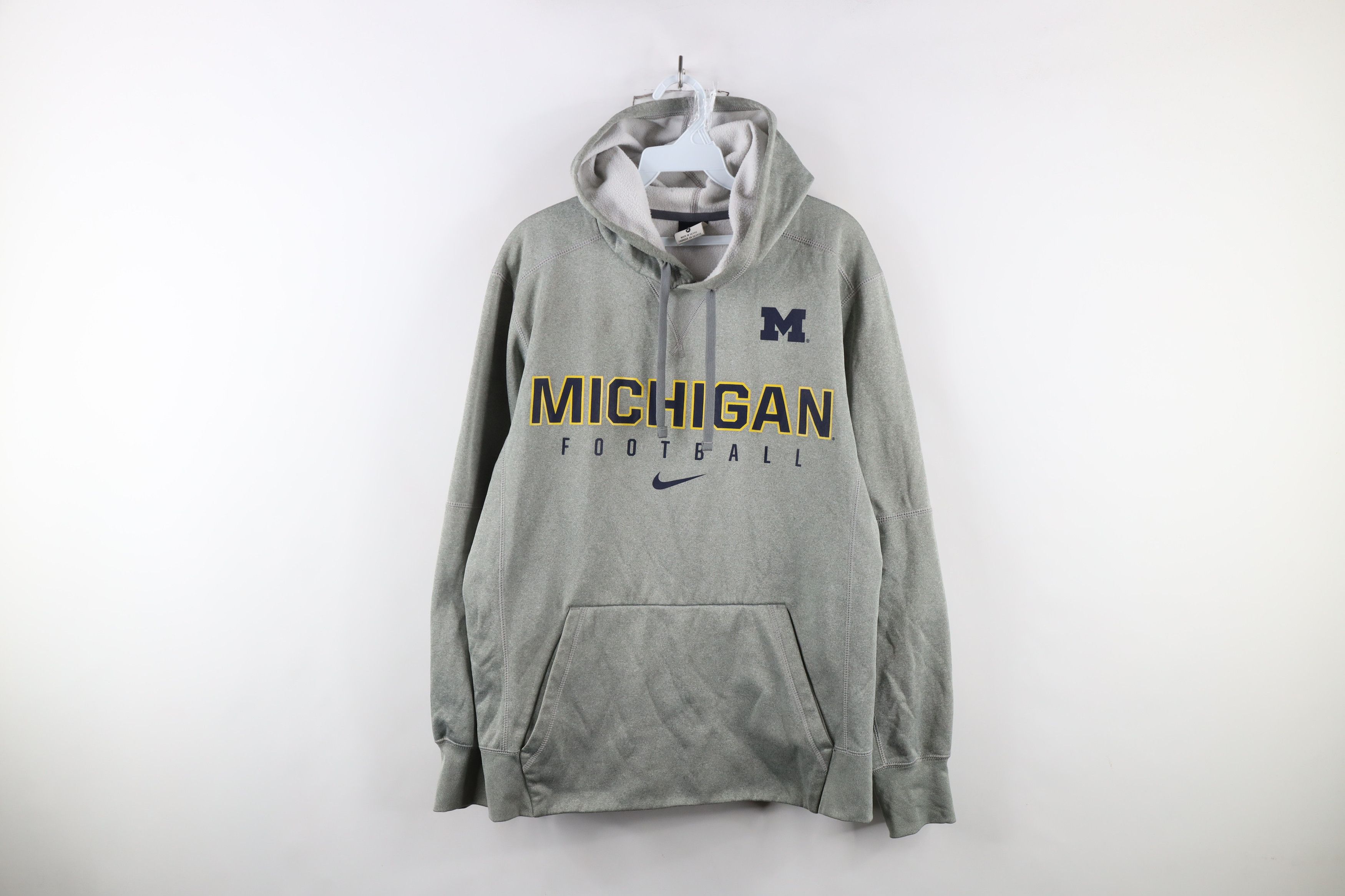 Nike University of Michigan Football Hoodie Sweatshirt