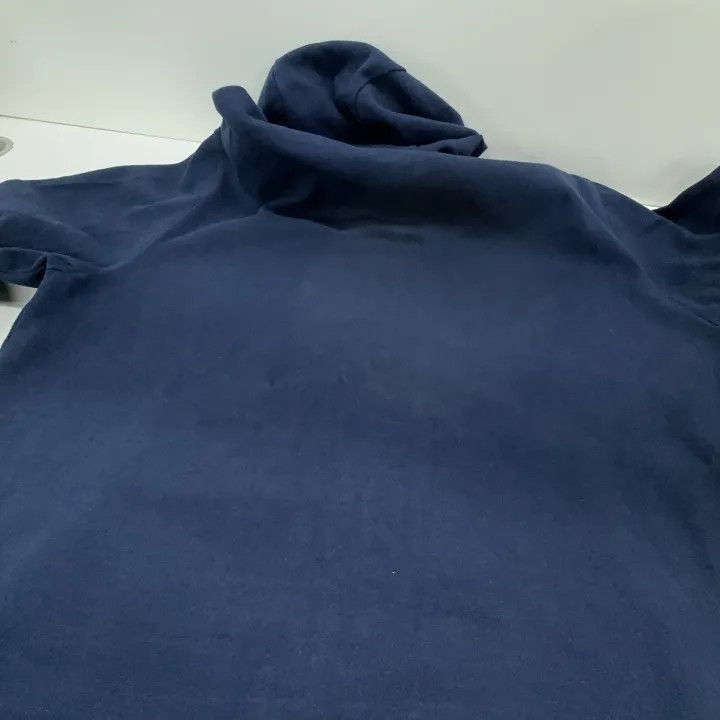 Thom Browne Thom Browne Navy Zip-Up Hoodie Jacket -2507 Size US L / EU 52-54 / 3 - 9 Thumbnail
