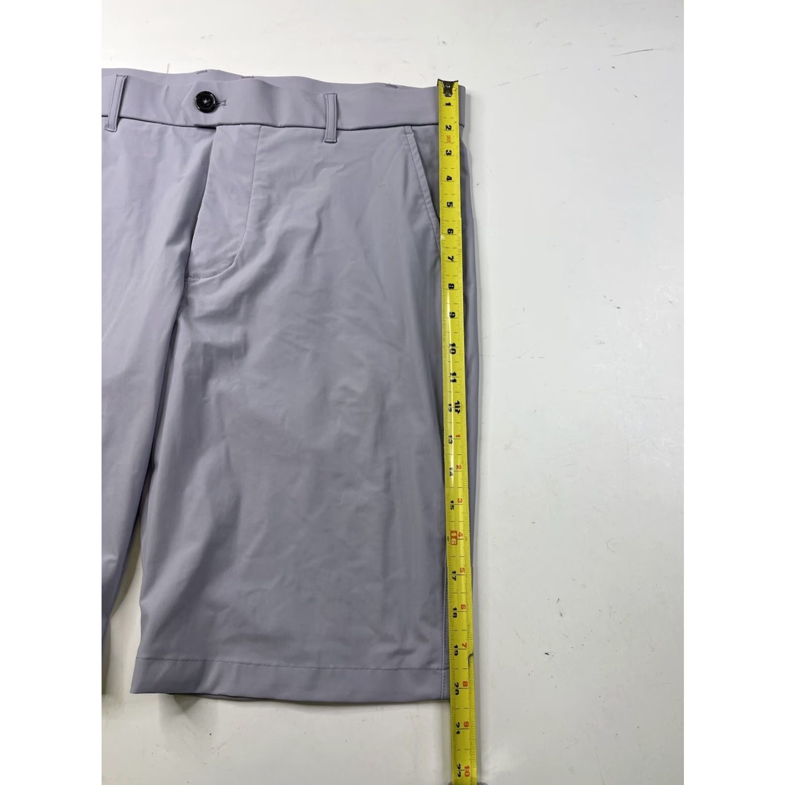 Vintage Greyson Shorts Montauk Greyson Purple Mens 33 Polyamide Spandex Flat Front Breathable Quick Dry UV Protection Inseam 10 Modern Casual Size US 33 - 2 Thumbnail