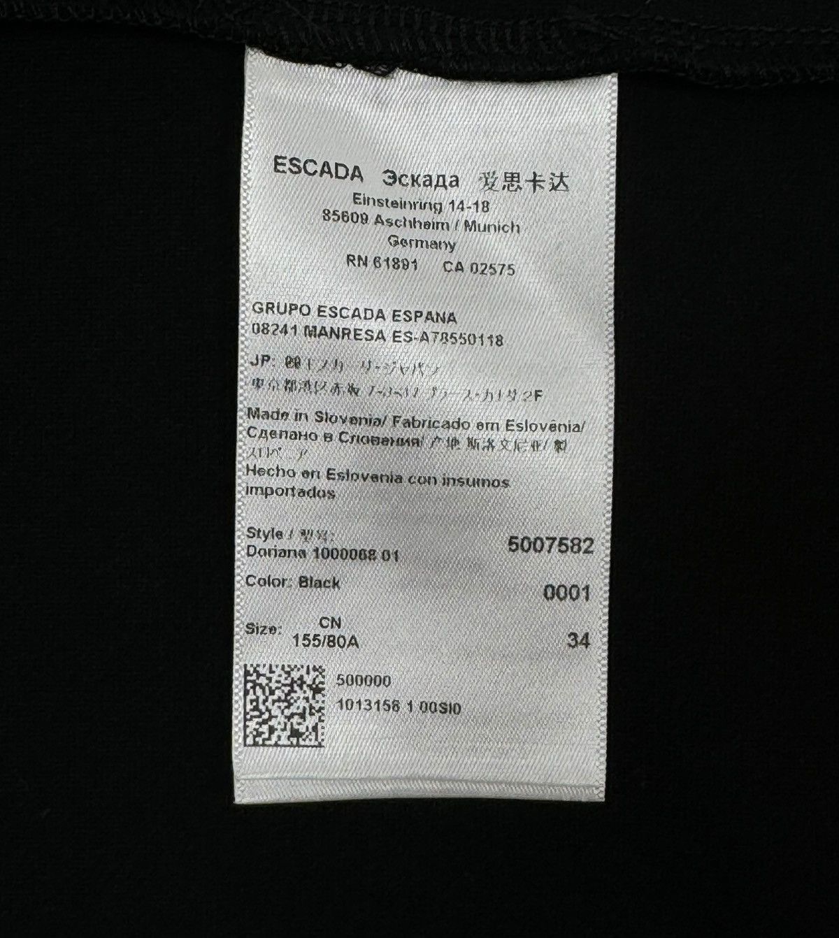 Escada Escada Bodycon Dress Knee-Length Viscose size 34 Size XXS / US 00 / IT 34 - 11 Thumbnail