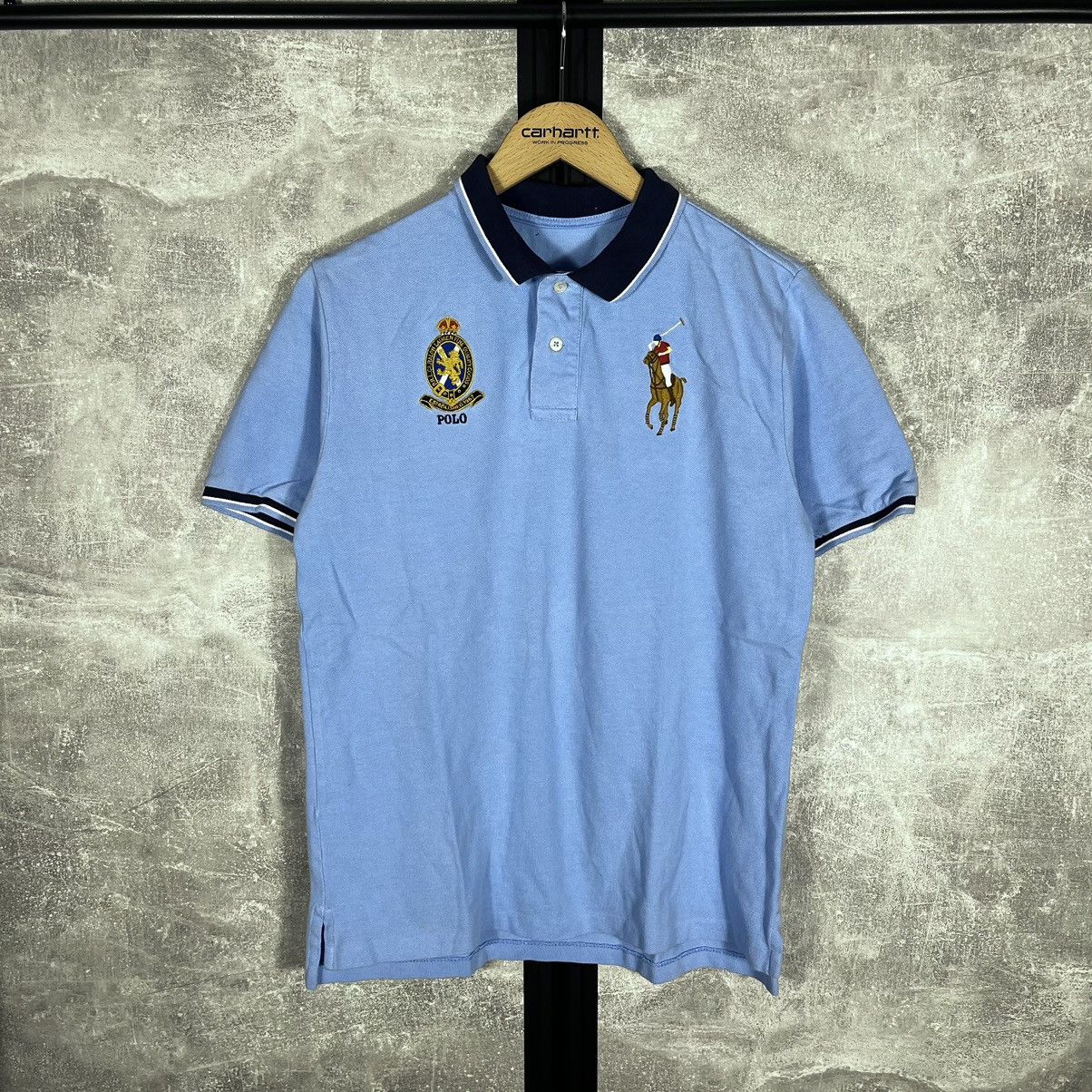 Ralph Lauren Polo Ralph Lauren Big Multicolor Horse Polo Shirt Chief Keef Size US S / EU 44-46 / 1 - 1 Thumbnail