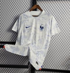 2022/23 France Home Jersey #10 Mbappe Medium Nike Long Sleeve World Cup NEW