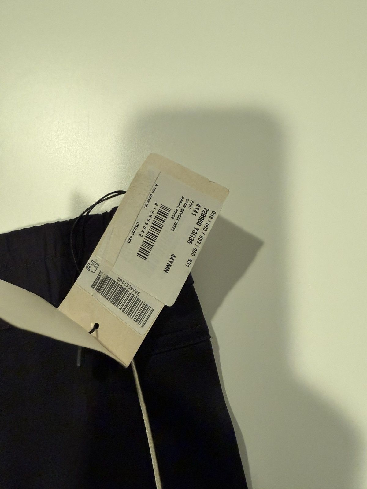 Saint Laurent Paris Saint Laurent mens satin joggers. 44/S. $1350 Size US 32 / EU 48 - 8 Thumbnail