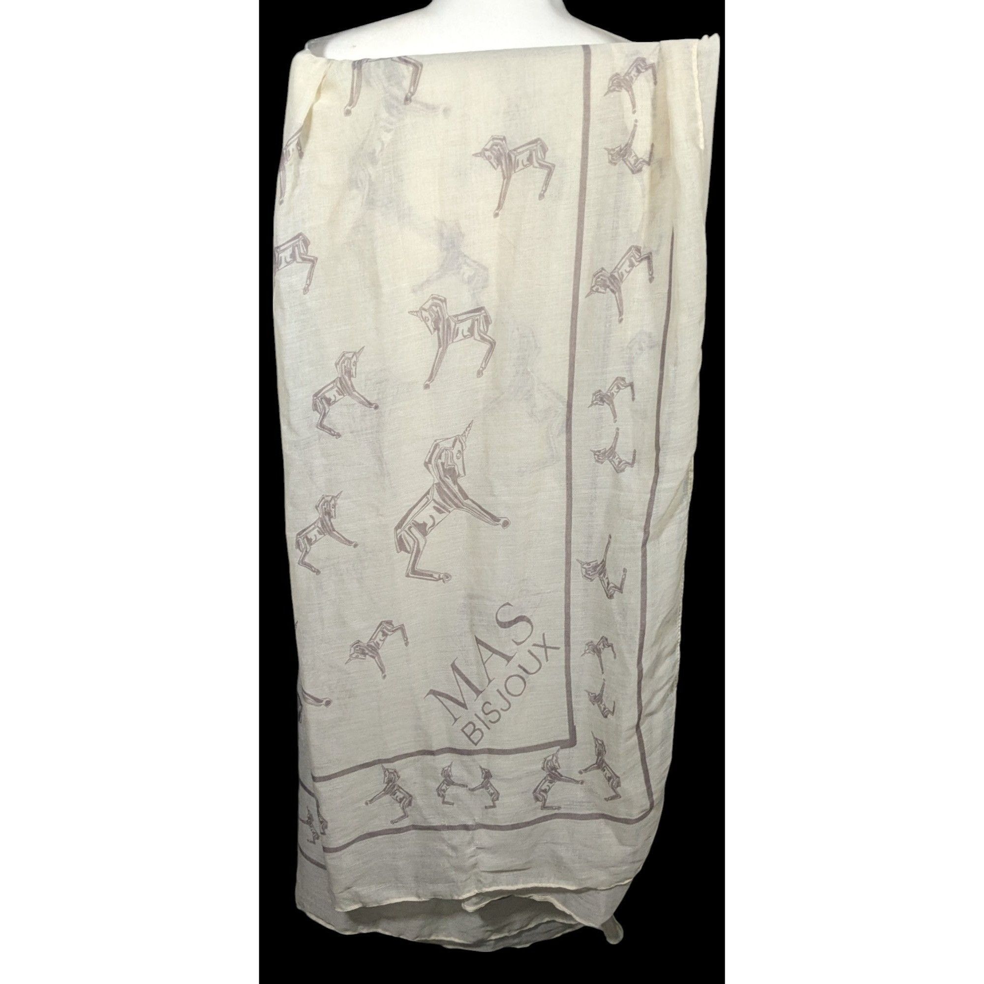 Other Max Bisjoux Magix The Unicorn Lightweight Scarf Size ONE SIZE - 1 Thumbnail