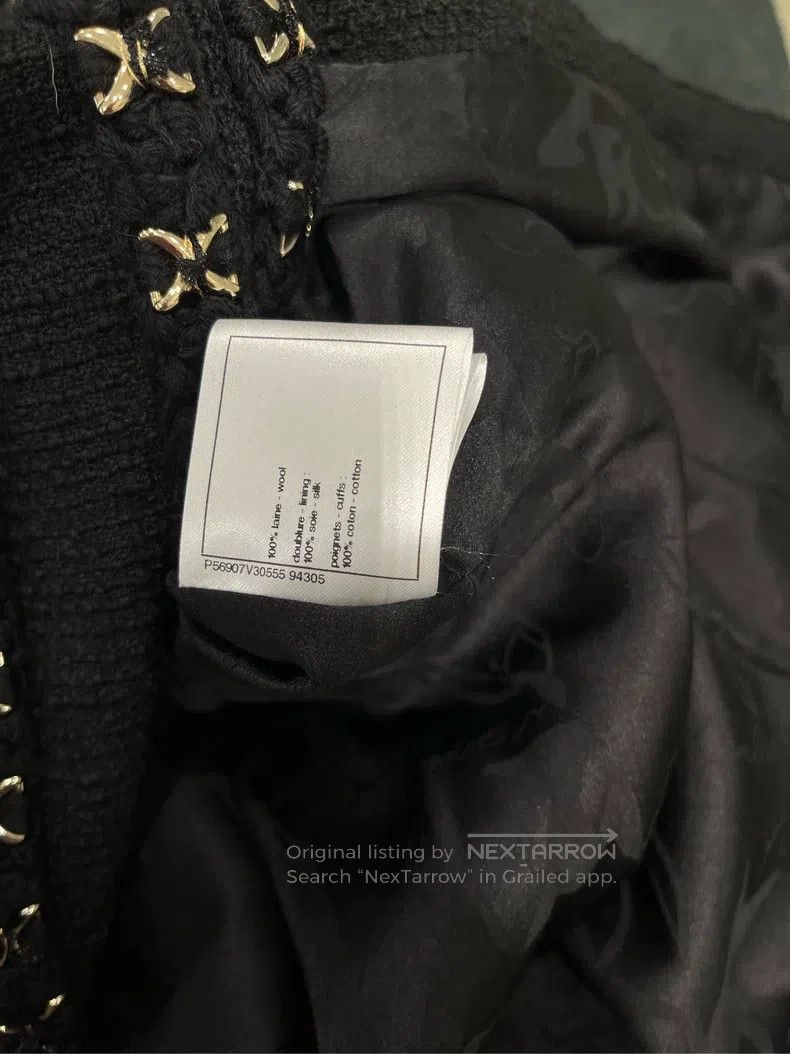 Chanel Chanel 17-year-old metropolitan series black gold waist ja Size XS / US 0-2 / IT 36-38 - 6 Thumbnail