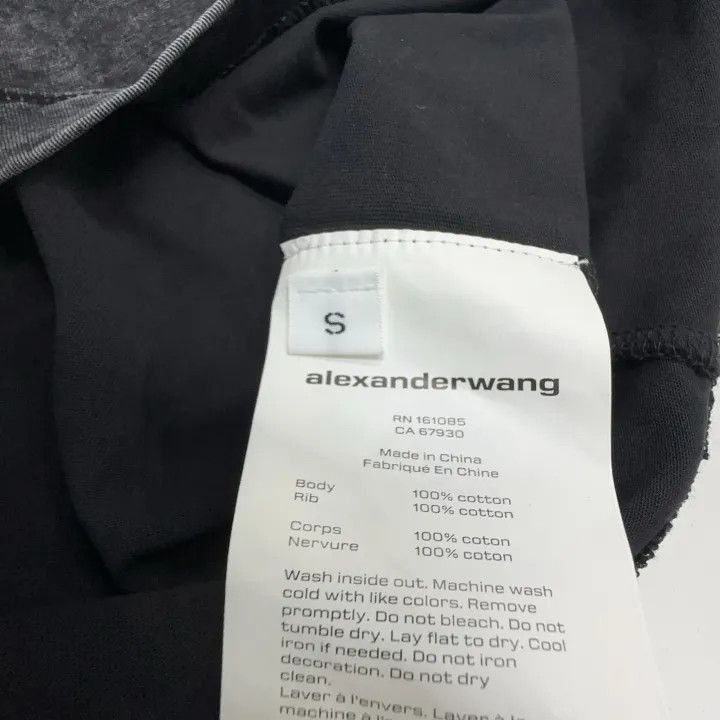 Alexander Wang Alexander Wang Black Short Sleeve T-Shirt - Size S / US 4 / IT 40 - 4 Thumbnail