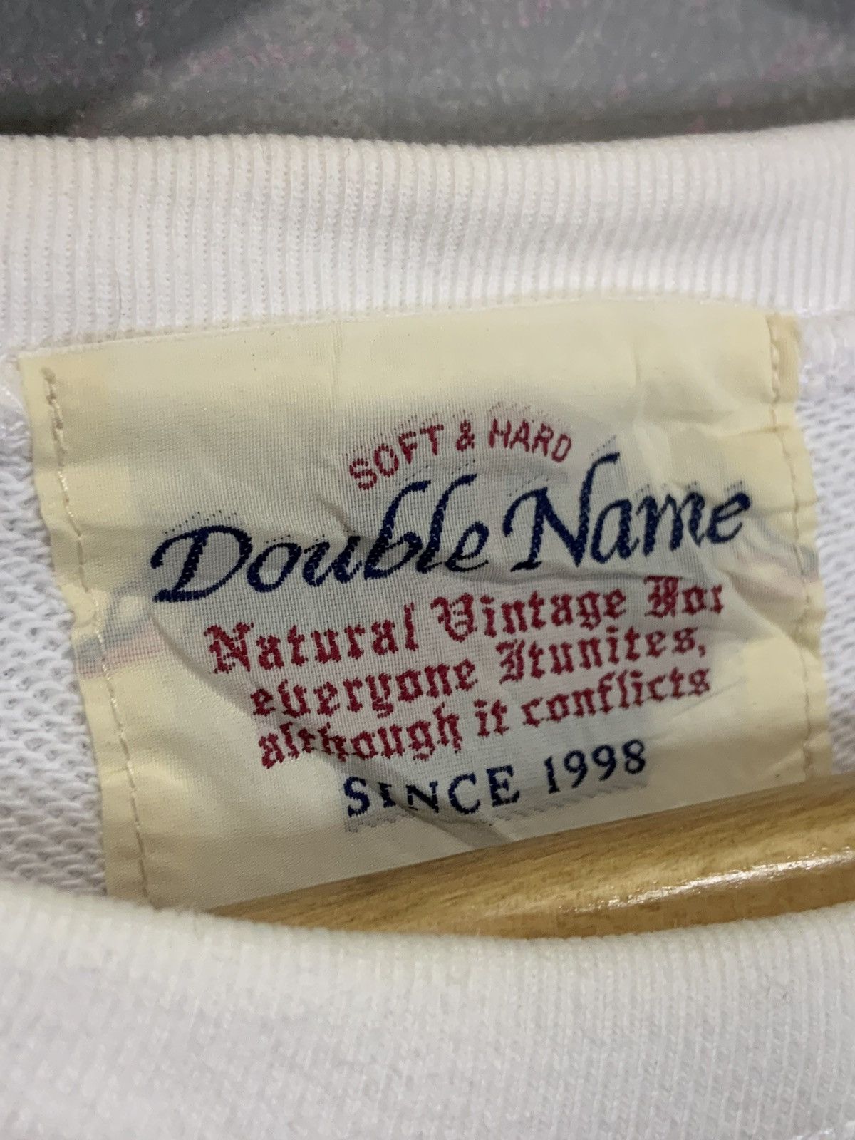 Peanuts × Vintage Vintage Peanuts Double Name Velvet Sweatshirt Size ONE SIZE - 2 Thumbnail