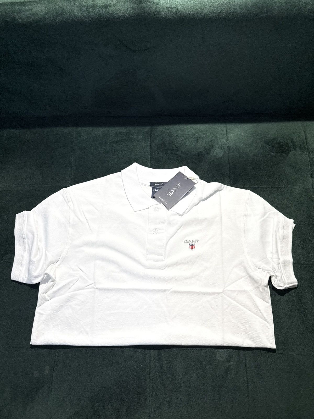Gant Gant mens polo t shirt white Size US L / EU 52-54 / 3 - 3 Thumbnail