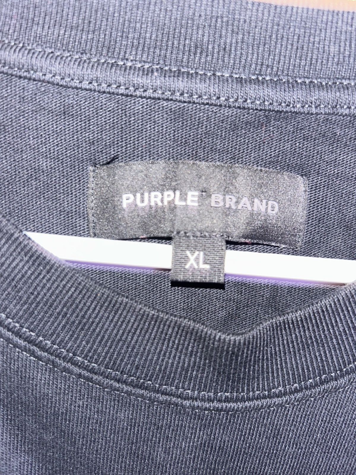 Purple Brand Purple Brand Painted Wordmark Tee Size US XL / EU 56 / 4 - 5 Thumbnail