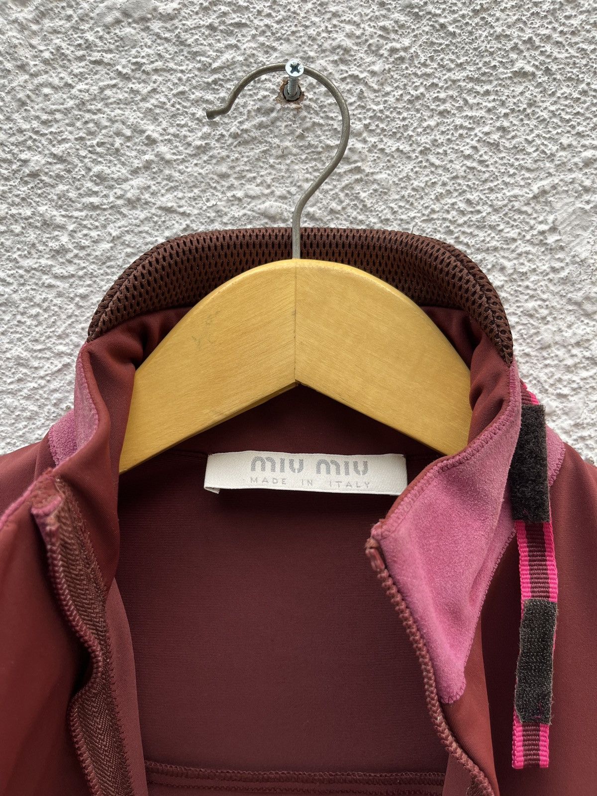 Miu Miu FW99 Miu Miu Suede Panelled Jacket Size XS / US 0-2 / IT 36-38 - 10 Thumbnail