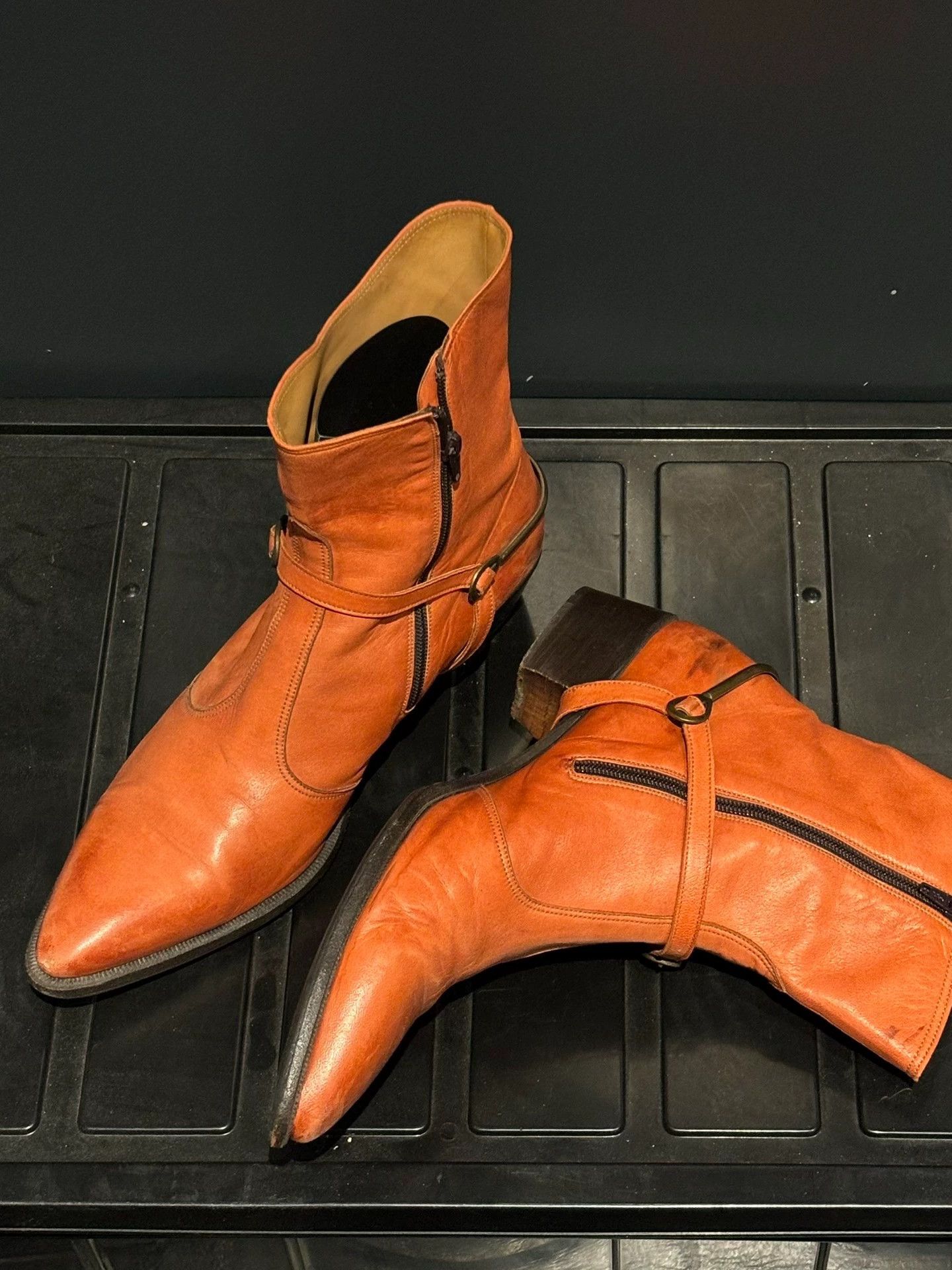Maison Margiela Martin Margiela’s F/W06 Pointed Denim Boots Size US 10 / EU 43 - 3 Thumbnail
