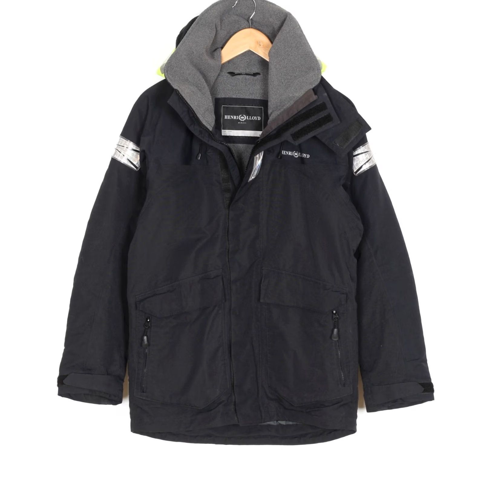 Henri Lloyd Henri Lloyd TP2 Offshore Sailing Jacket Men Hooded Padded Yachting MJ6220 Size M Dark Blue Size US L / EU 52-54 / 3 - 2 Thumbnail