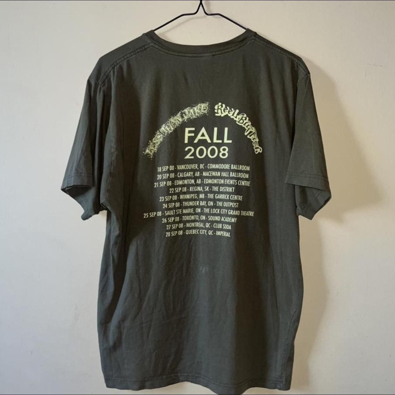 Band Tees × Vintage 2008 Less Than Jake Reel Big Fish x Cartoon Tour Graphic Tee Size US L / EU 52-54 / 3 - 2 Thumbnail