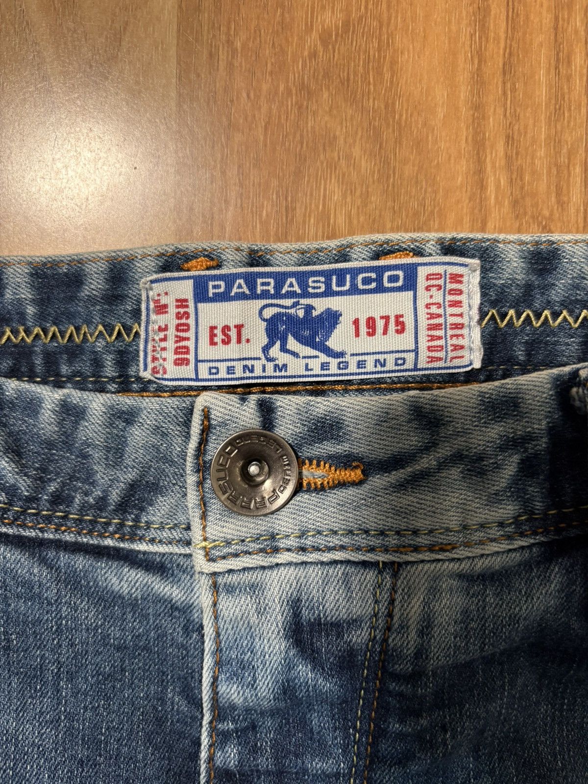 Parasuco VTG x Parasuco Blue Denim Jeans x Style N 9DYOSH Size US 36 / EU 52 - 5 Thumbnail