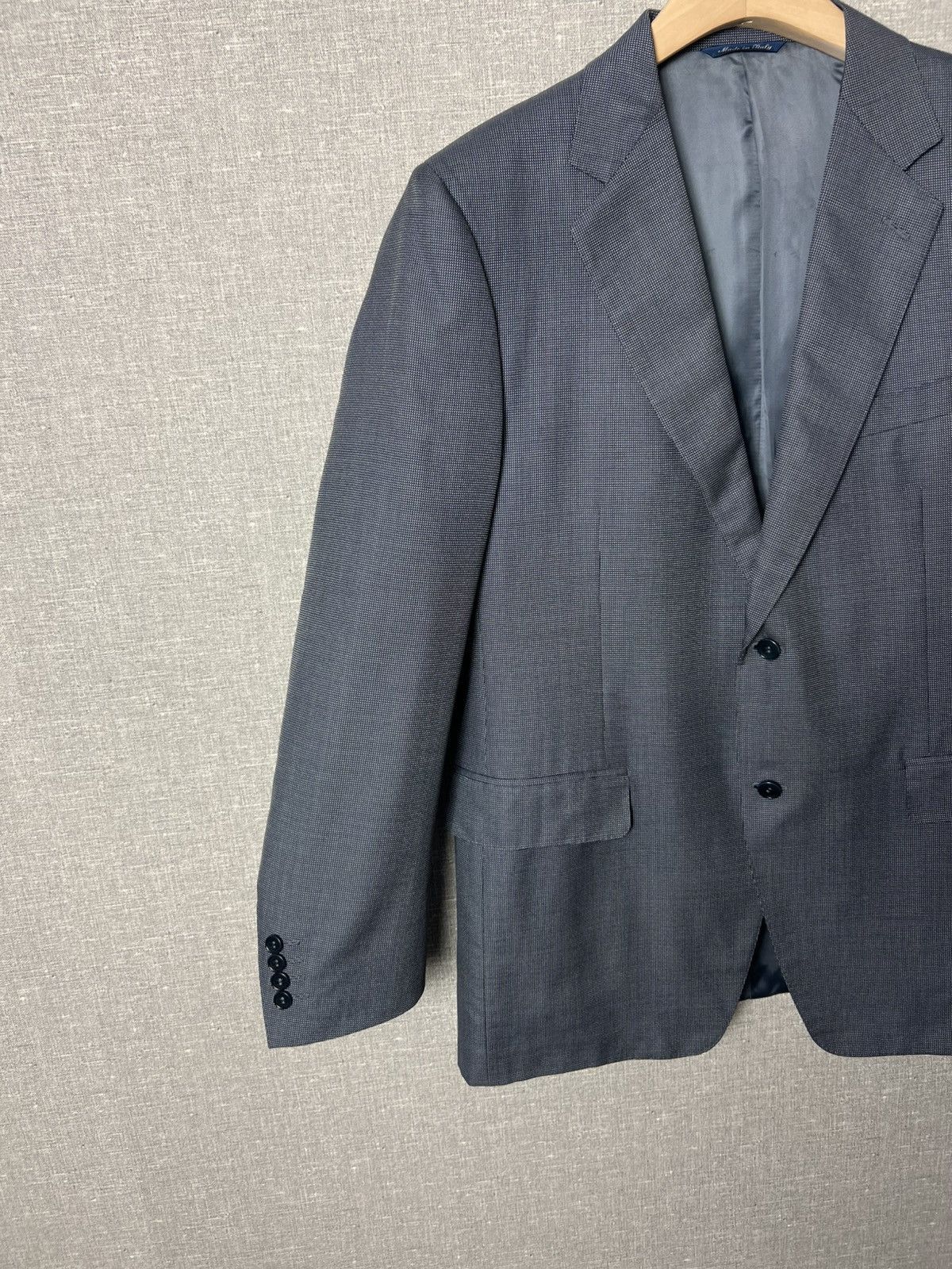 Canali Vintage Canali Silk & Wool Blazer Jacket Size 52R / 42R Size 42R - 7 Thumbnail