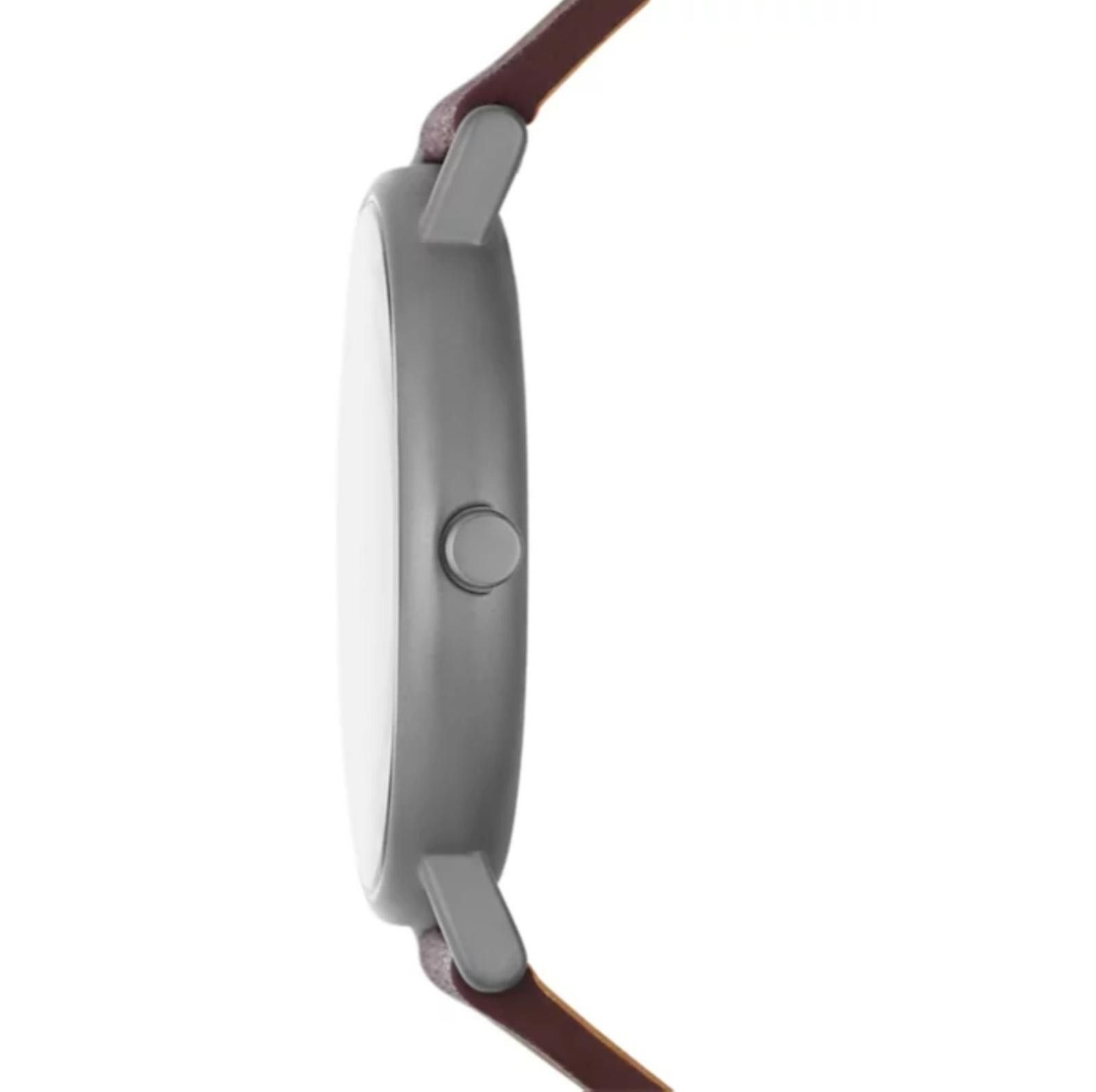 Skagen SkagenWomen'sSignaturThree-HandRedWoodLeatherStrapWatch,40mm Size ONE SIZE - 2 Thumbnail