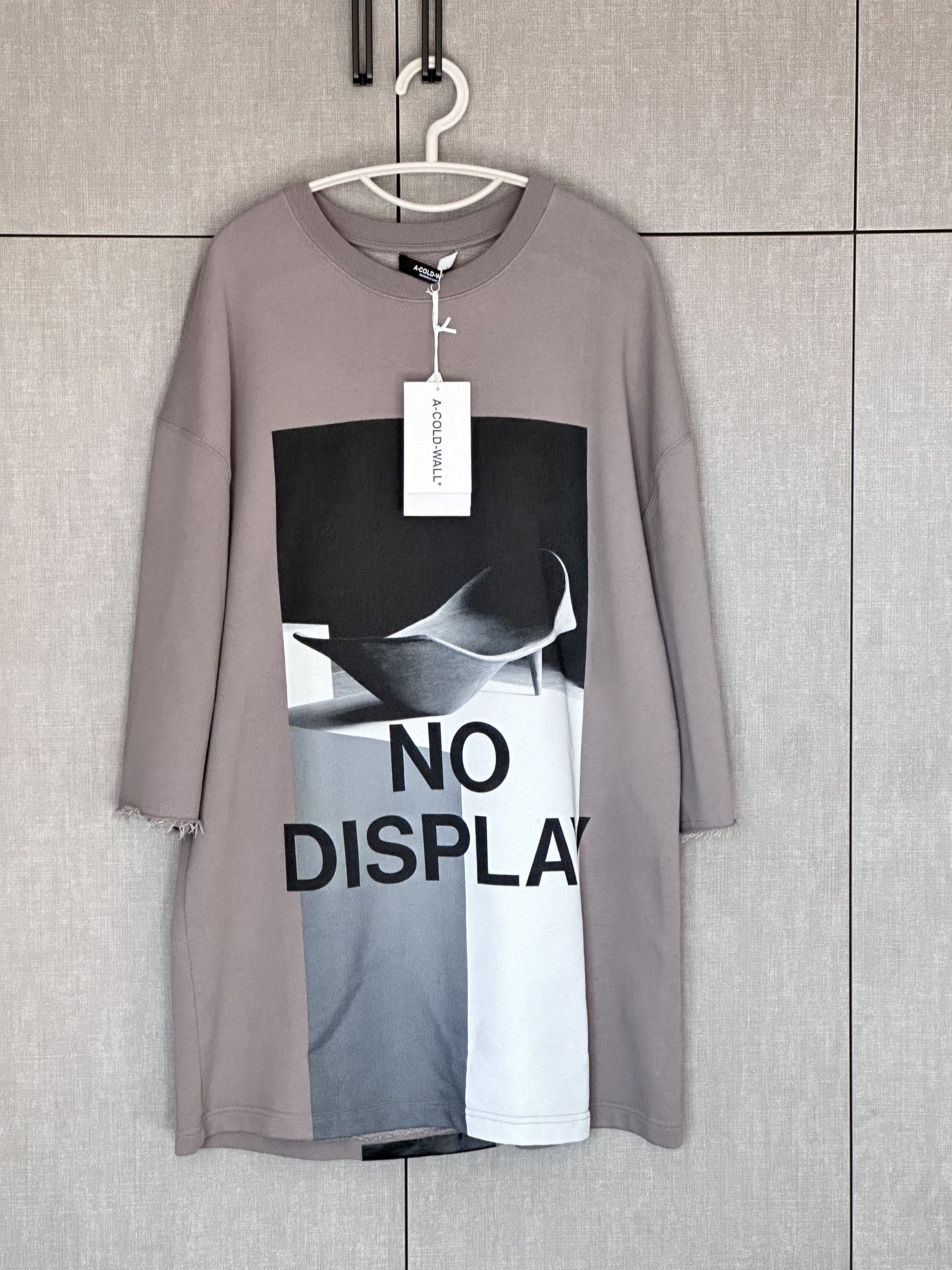 A-COLD-WALL* No Display print cotton blend t-shirt Size US M / EU 48-50 / 2 - 1 Thumbnail